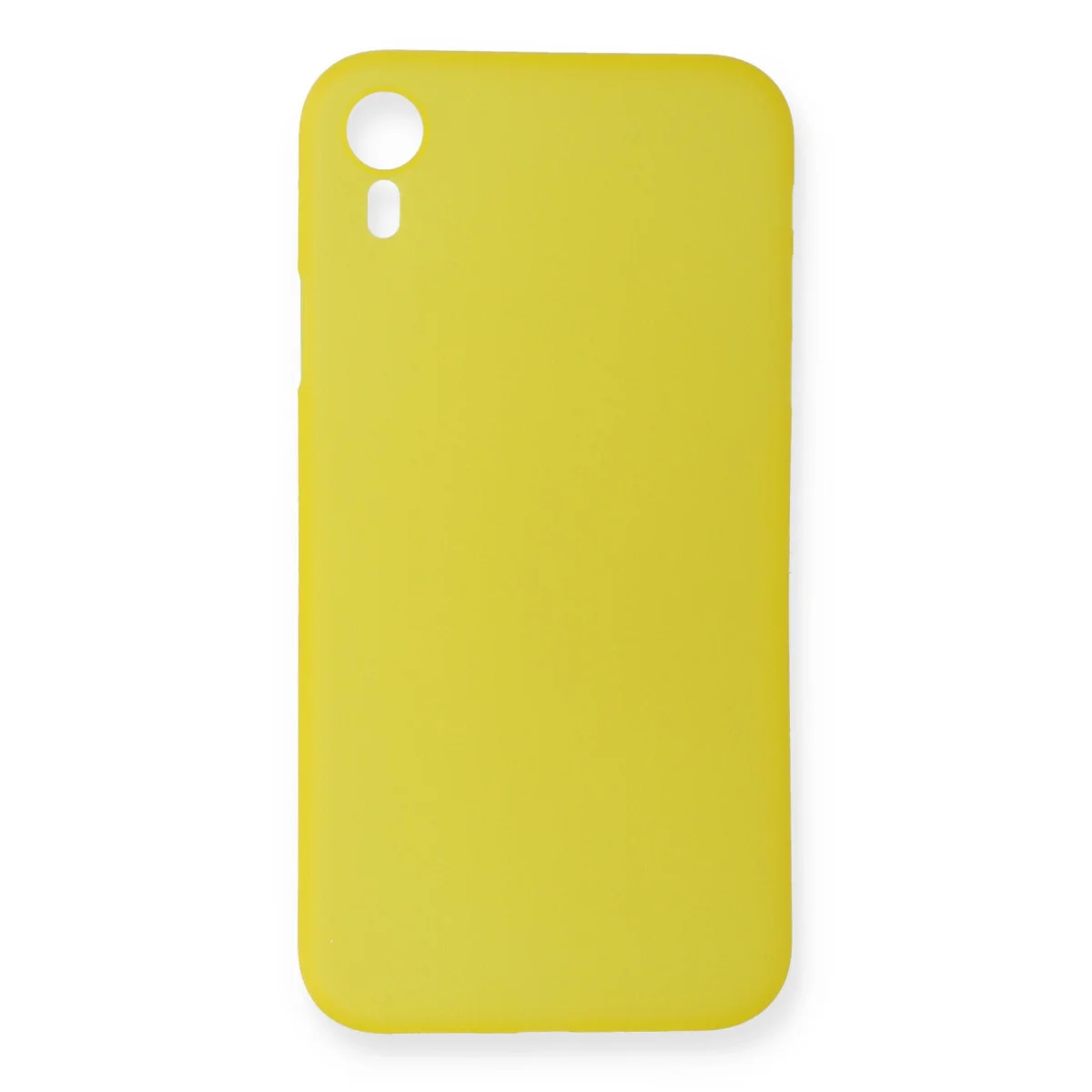 iPhone XR Kılıf PP Ultra İnce Kapak - Sarı