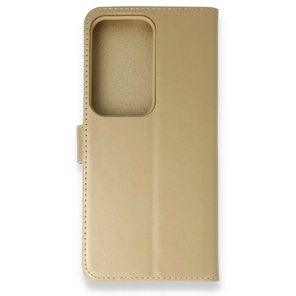 Galaxy S20 Ultra Trend S Plus Kapaklı Kılıf - Gold
