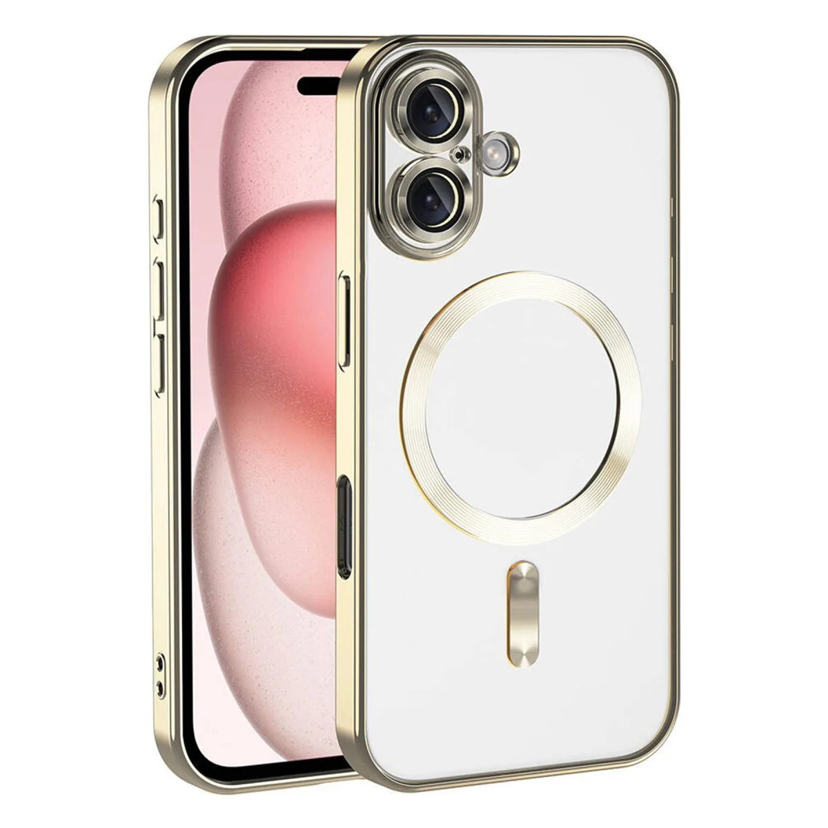 iPhone 17 Kross Magneticsafe Kapak - Gold