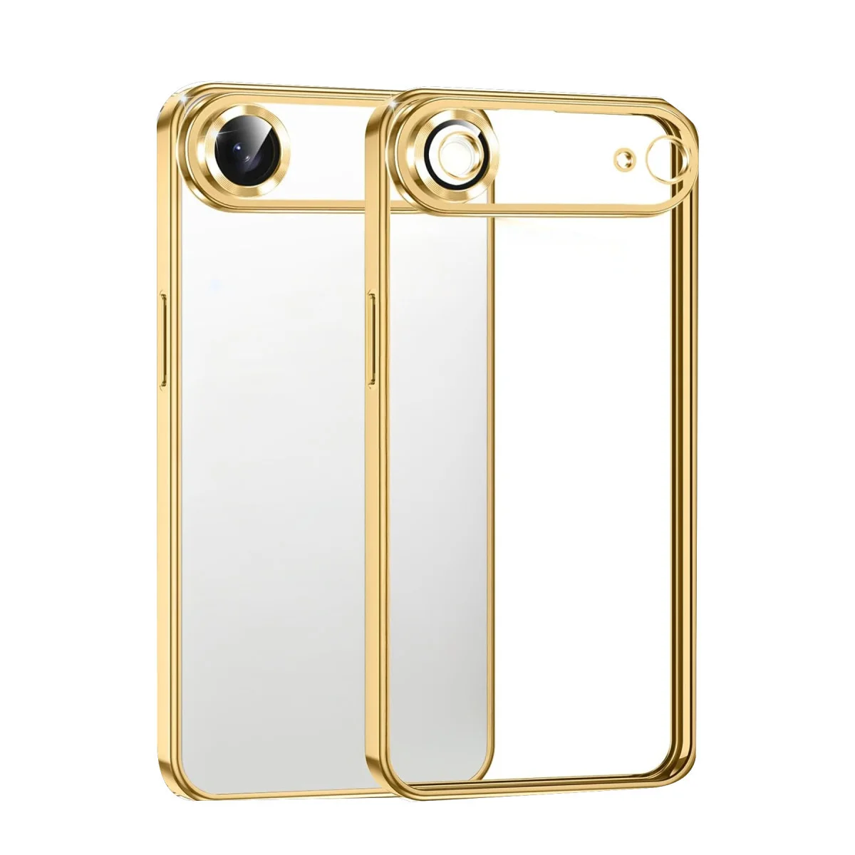 iPhone 17 Air Razer Lensli Silikon - Gold