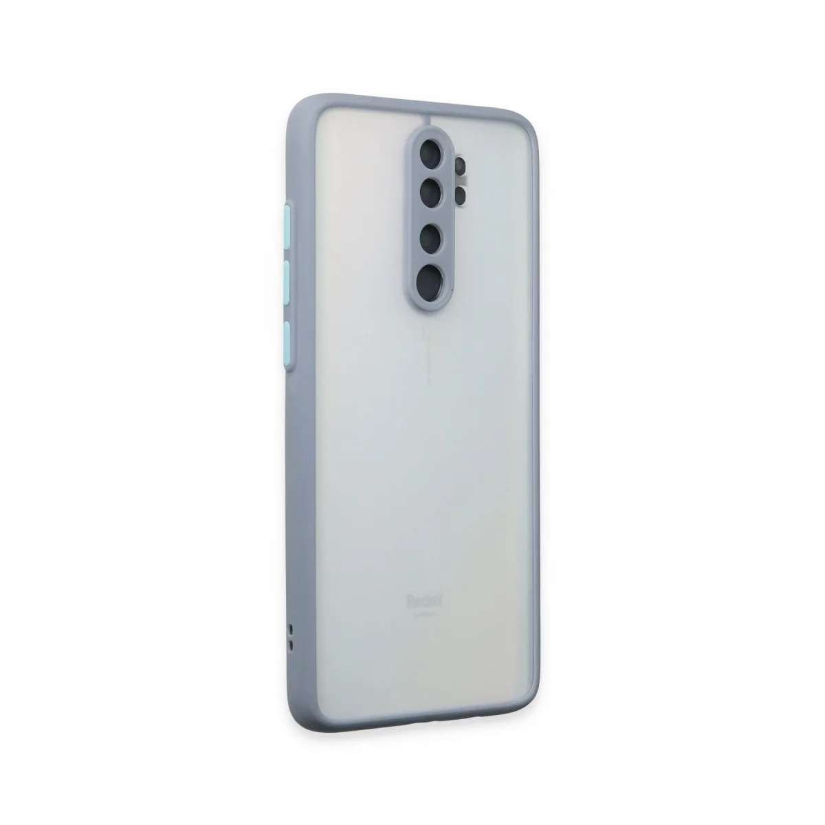 Redmi Note 8 Pro Kılıf Montreal Silikon Kapak - Gri