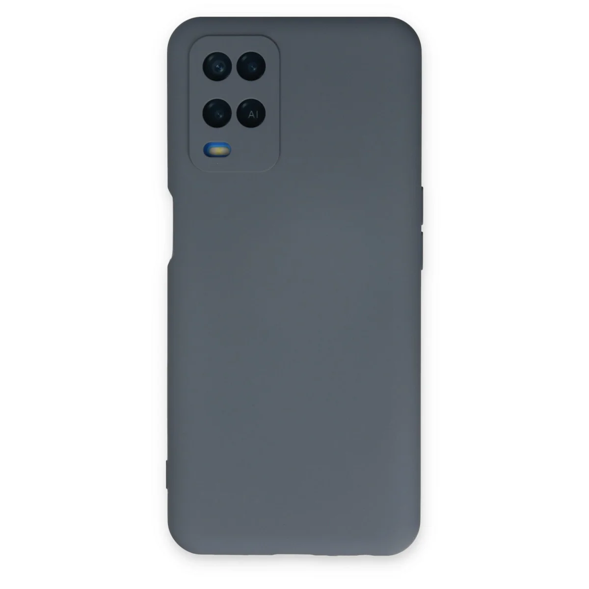 A54 4G Kılıf Nano içi Kadife Silikon - Gri