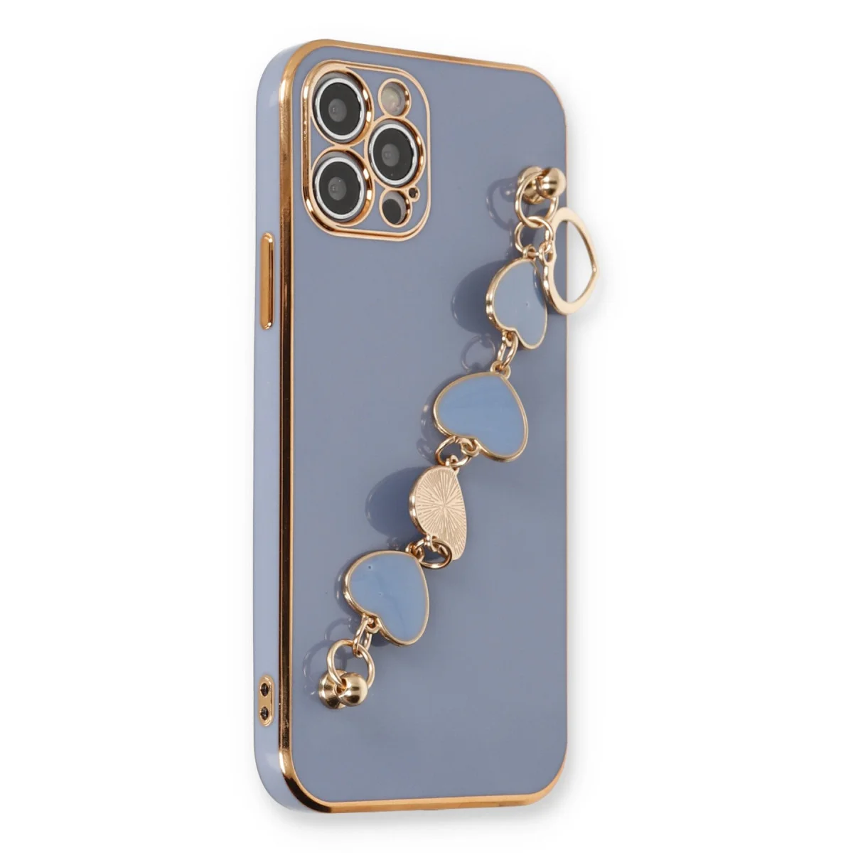 iPhone 12 Pro Kılıf Esila Silikon - Gri