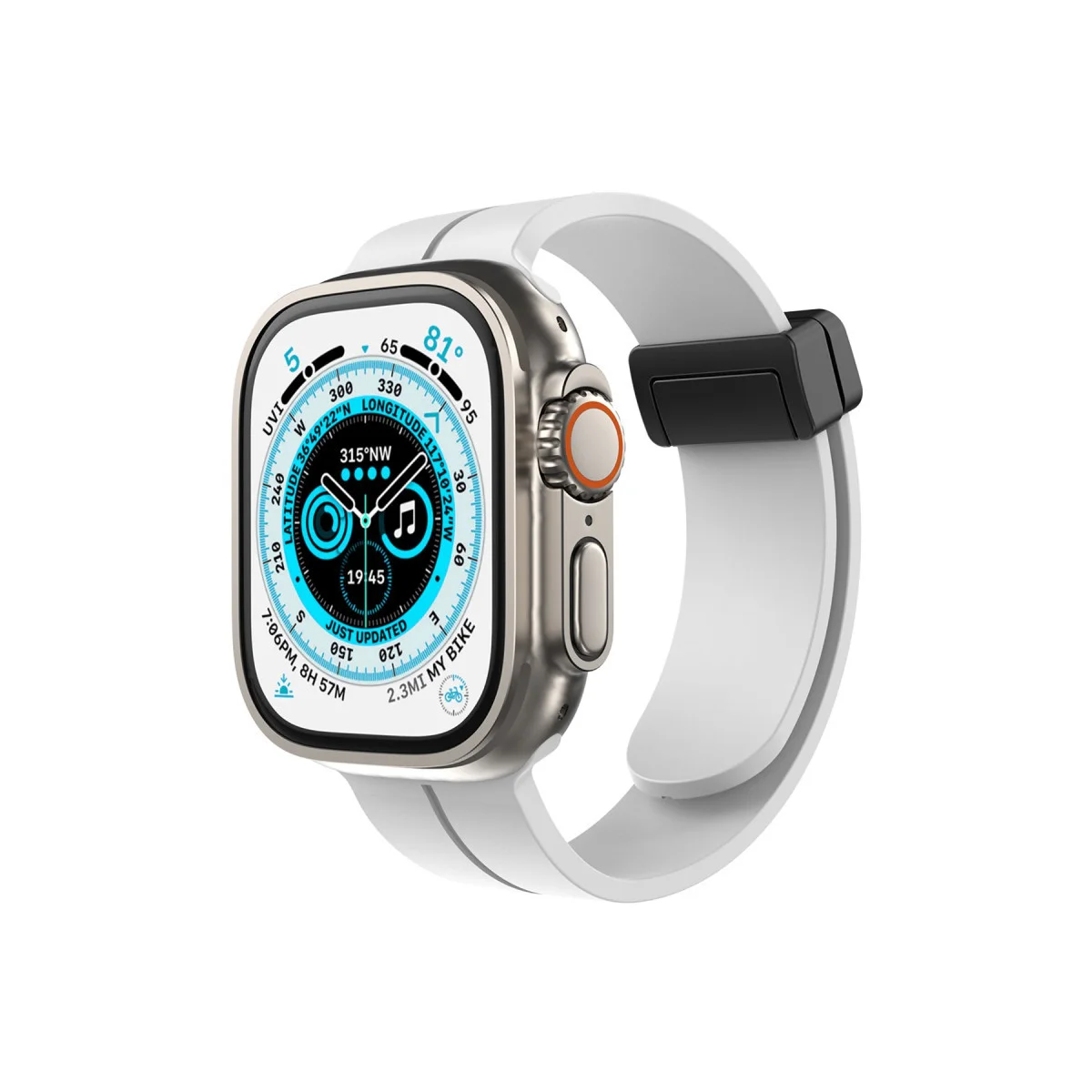 Watch 38mm KR412 Elegance Stylısh Kordon - Beyaz