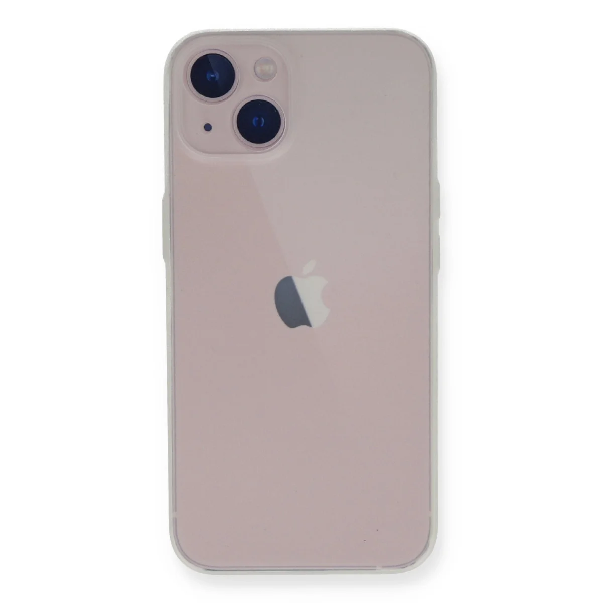 iPhone 14 Plus Kılıf PP Ultra İnce Kapak - Beyaz