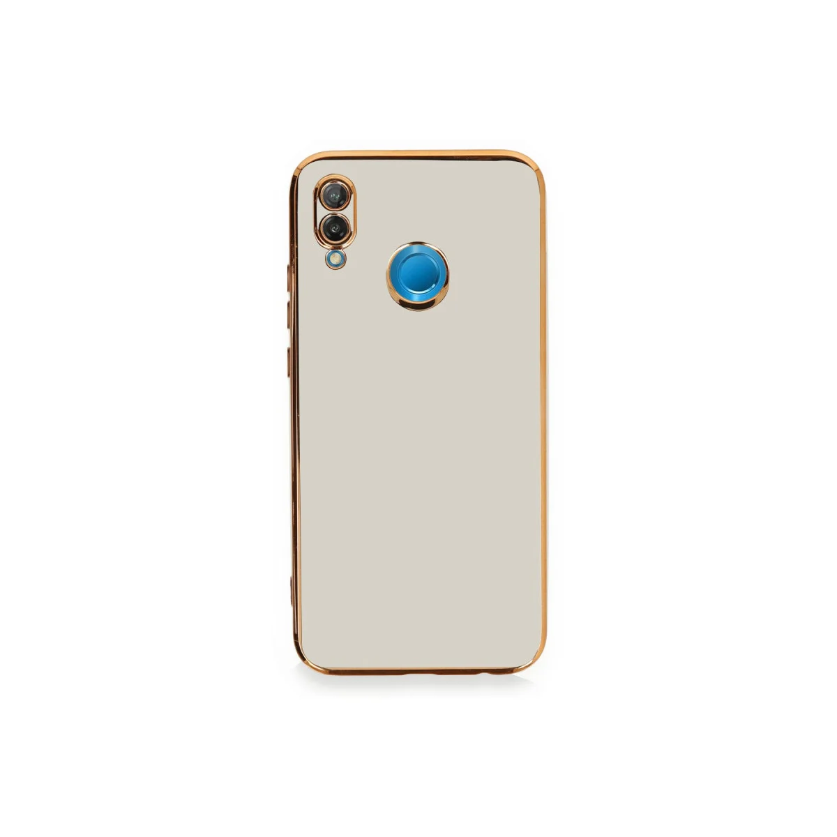 P20 Lite Kılıf Volet Silikon - Beyaz