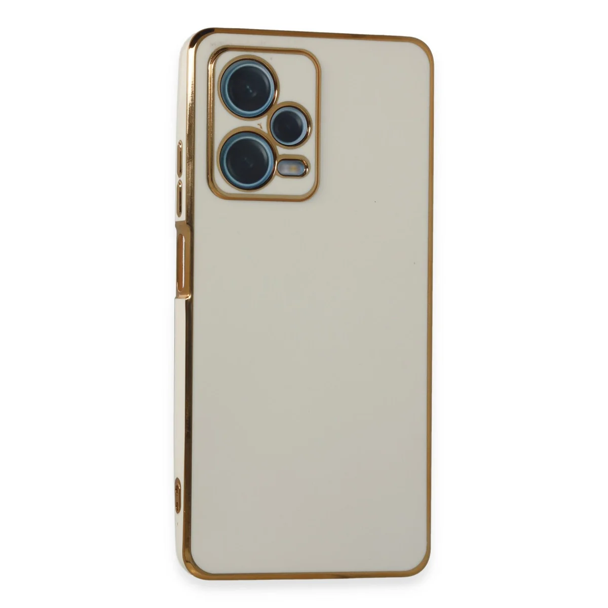 Redmi Note 12 Pro Plus Kılıf Volet Silikon - Beyaz