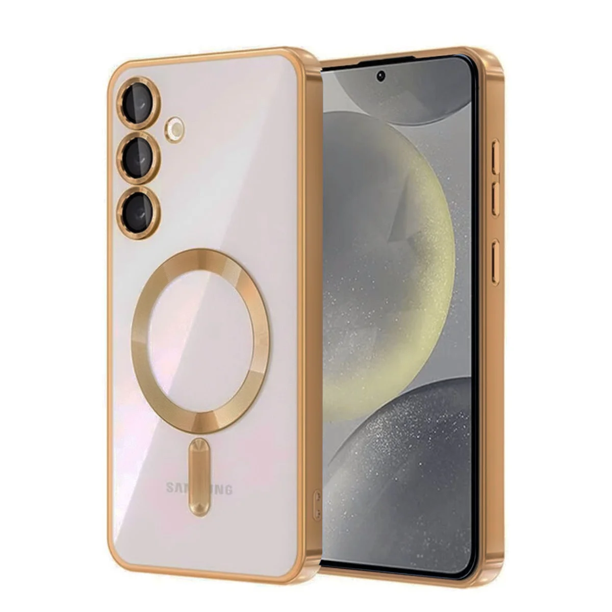 Galaxy A56 Kross Magneticsafe Kapak - Çöl Titanyum