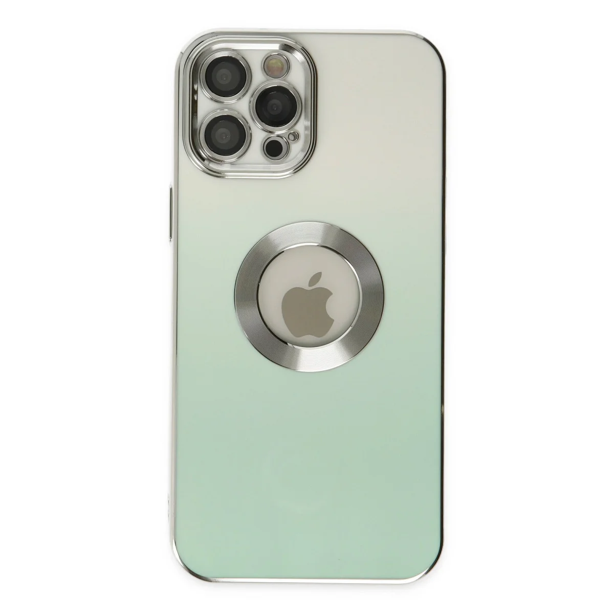 iPhone 12 Pro Max Kılıf Best Silikon - Turkuaz