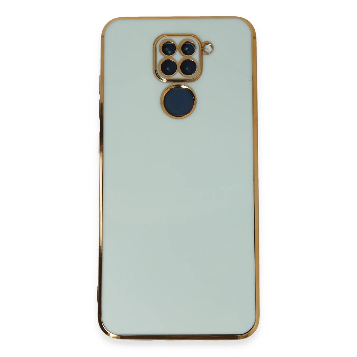 Redmi Note 9 Kılıf Volet Silikon - Açık Yeşil
