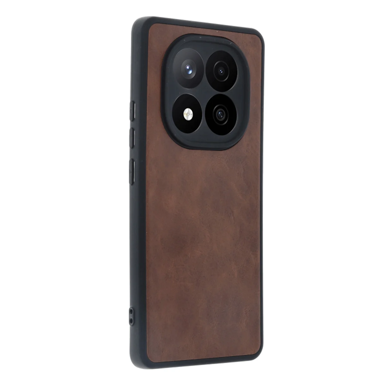 Redmi Note 14 Pro 5G Kılıf Aras Deri Kapak - Taba