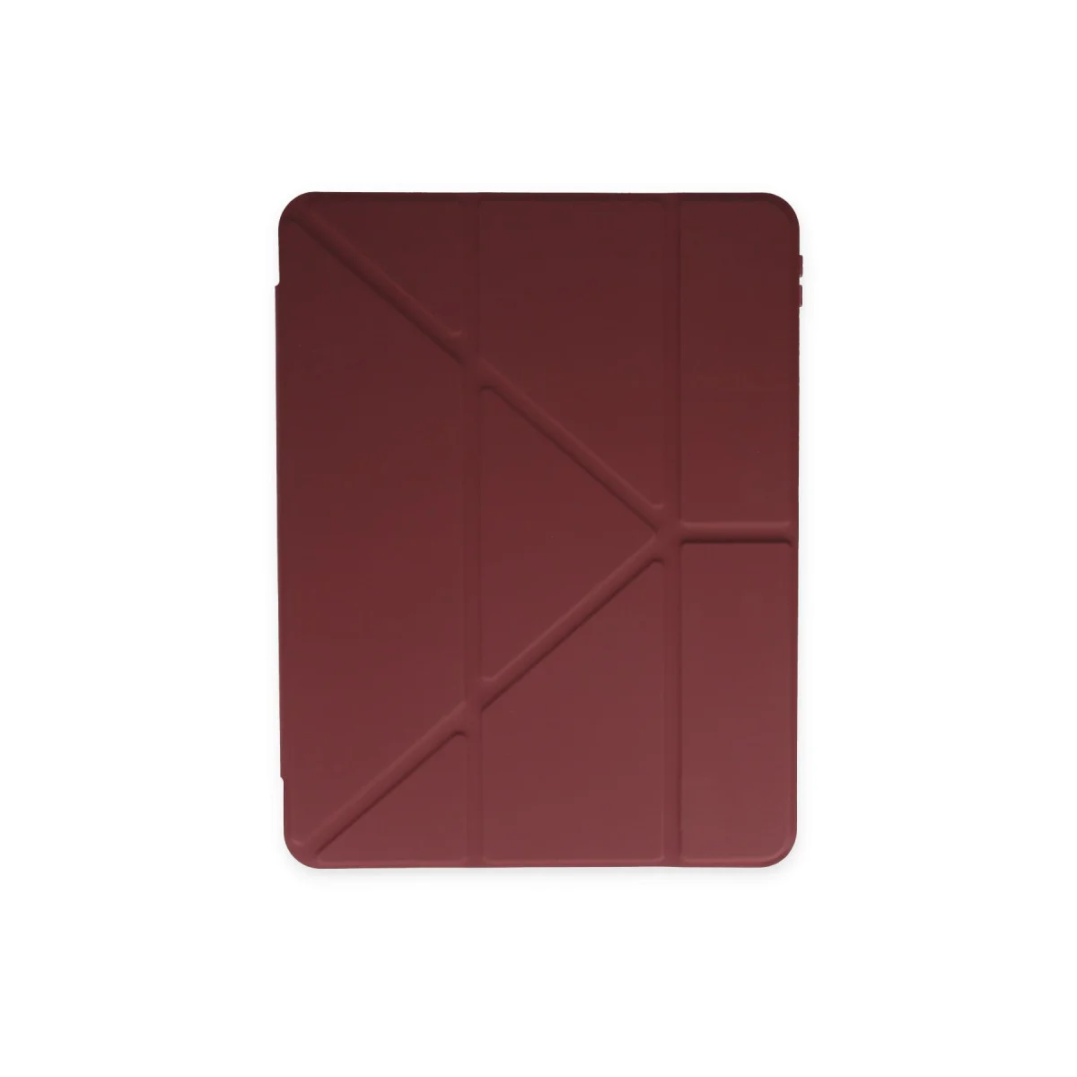 iPad 2022 10.9 (10.nesil) Kılıf Kalemlikli Mars Tablet Kılıfı - Mürdüm