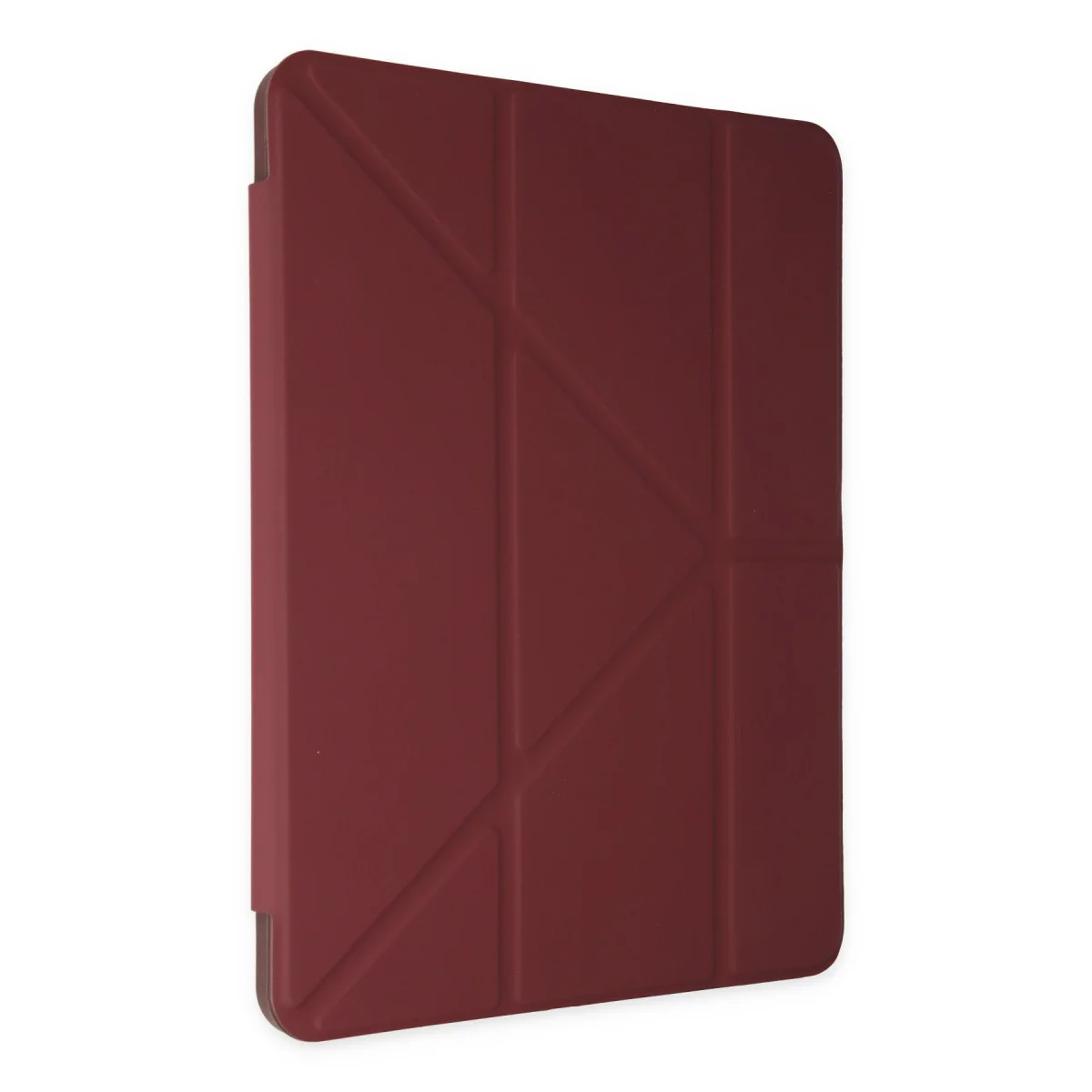 Redmi Pad SE Kılıf Kalemlikli Mars Tablet Kılıfı - Mürdüm