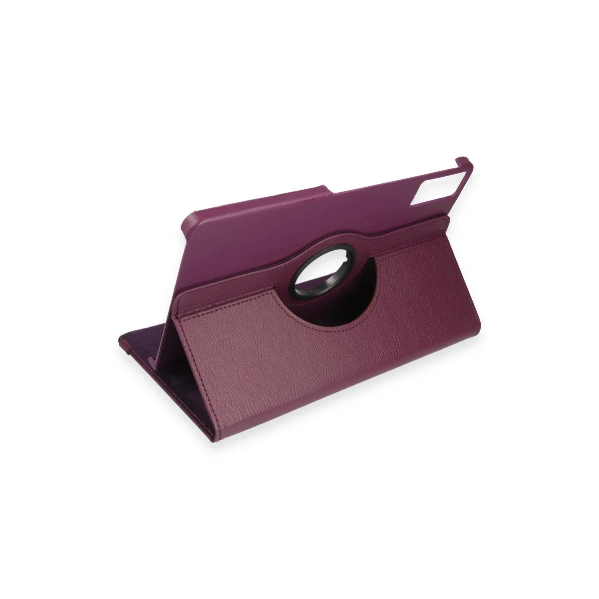 Pad 10 12.1 Kılıf 360 Tablet Deri Kılıf - Mürdüm