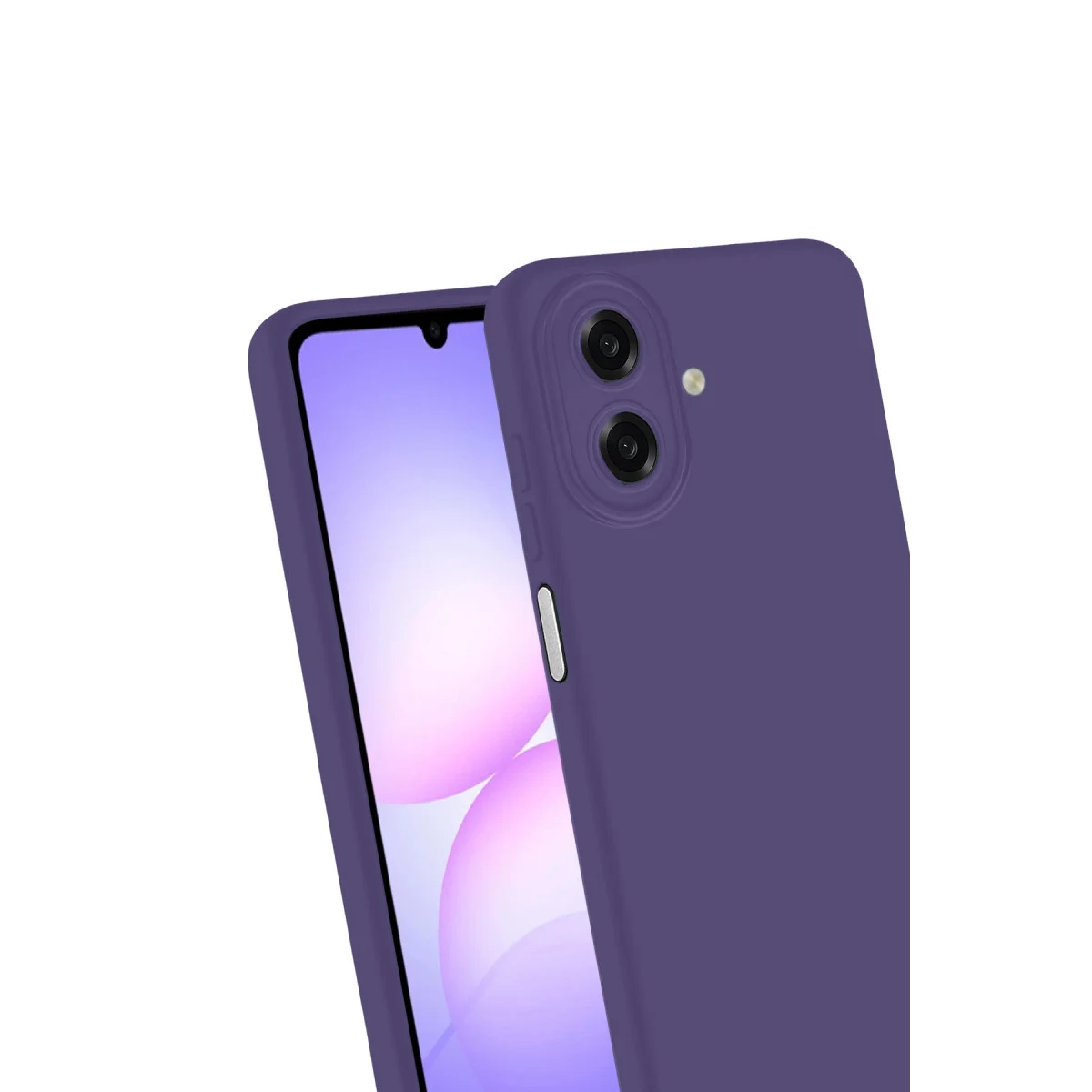 Galaxy A07 4G First Silikon - Mürdüm