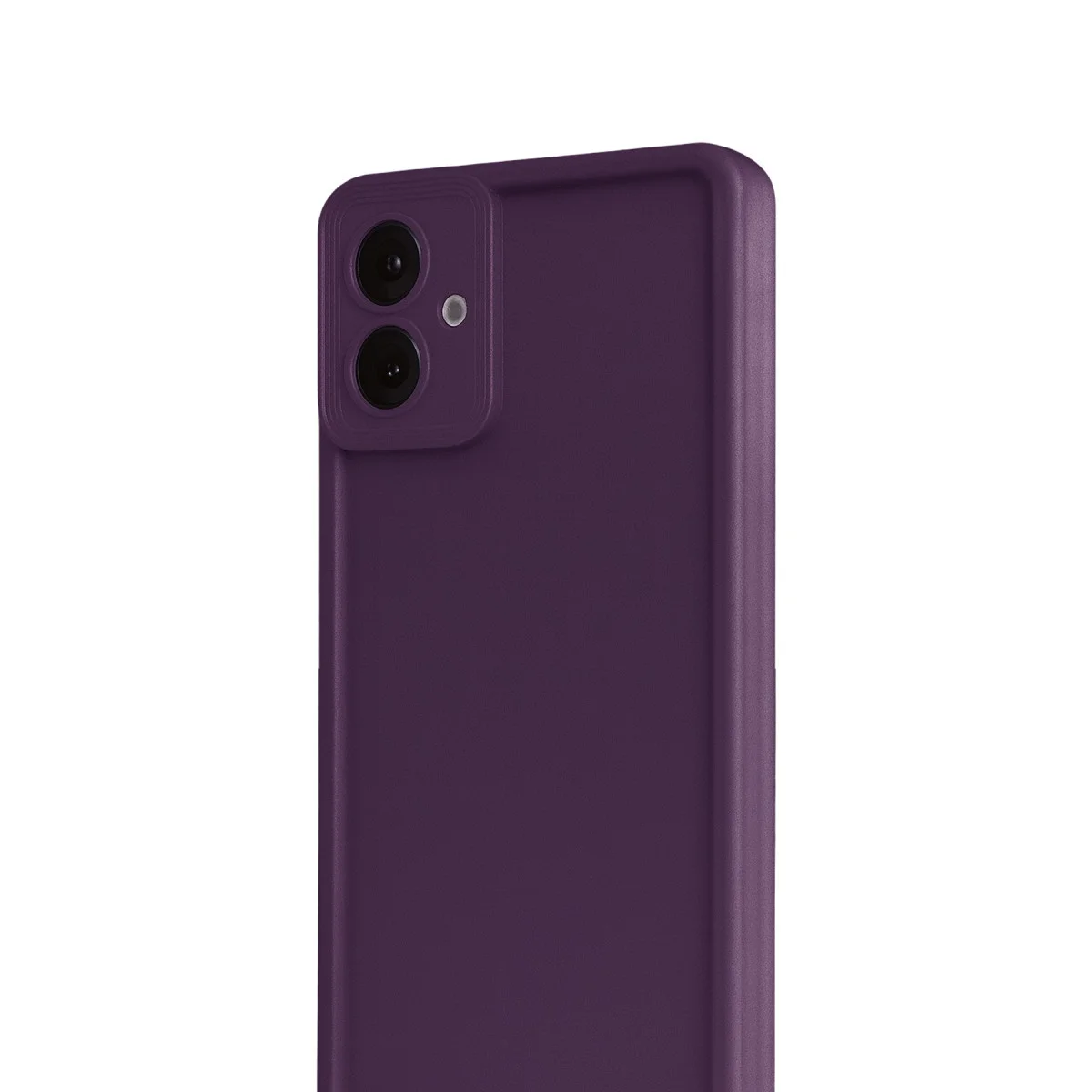 Galaxy A07 4G Viera Silikon - Mürdüm