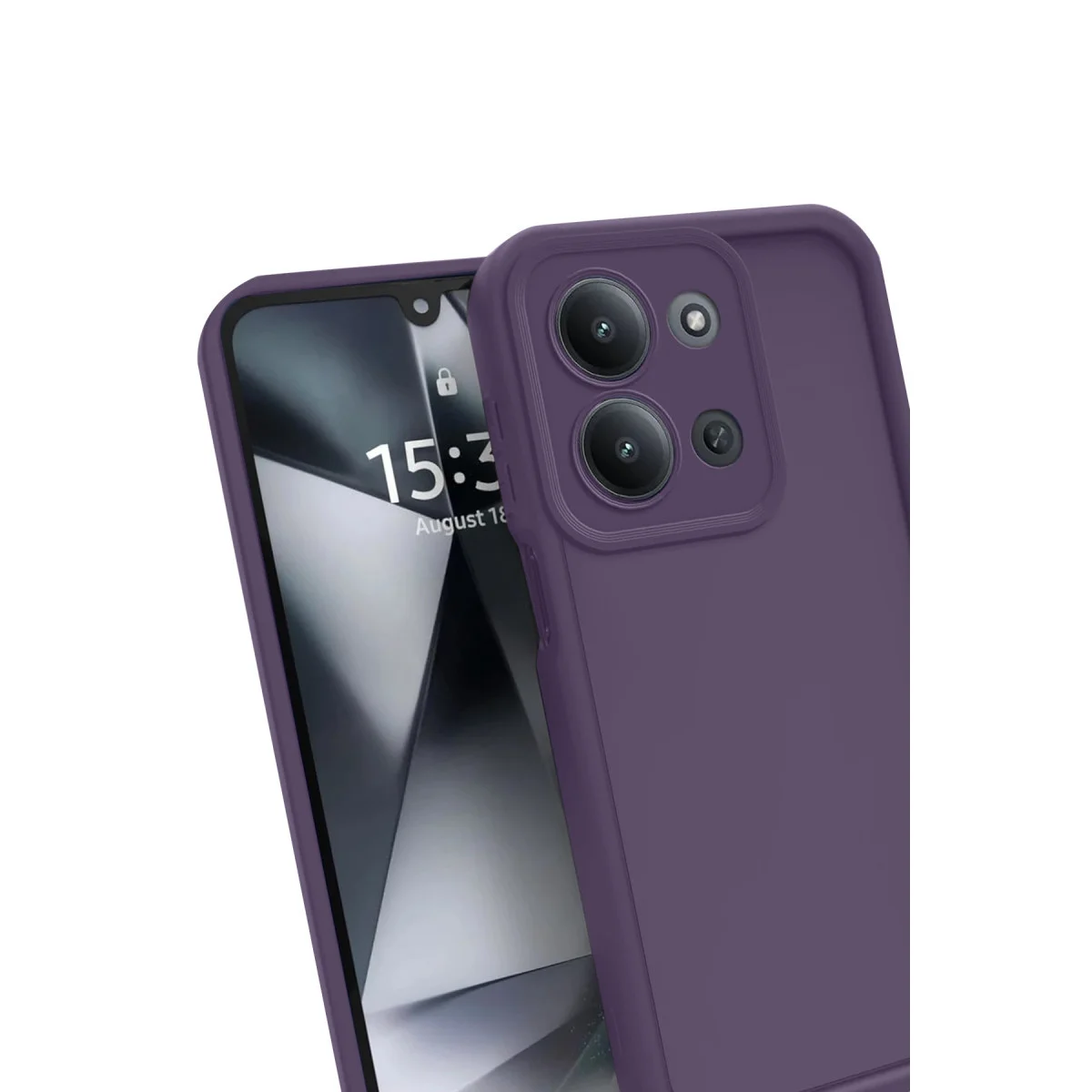 Redmi 15C 4G Viera Silikon - Mürdüm