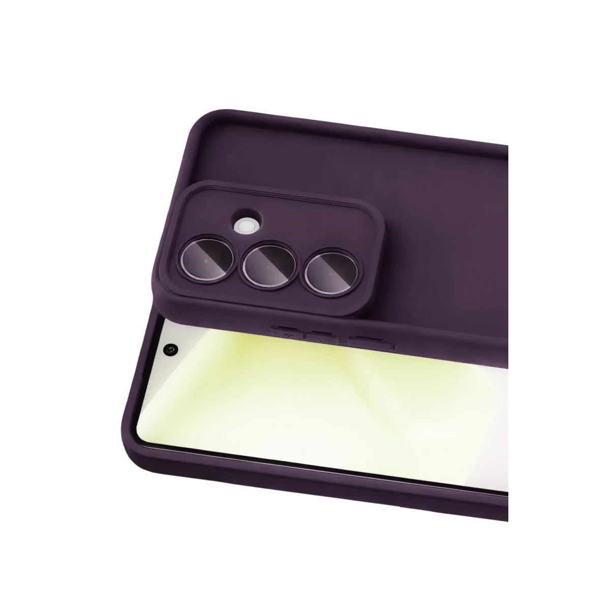 Galaxy A57 5G Viera Silikon - Mürdüm