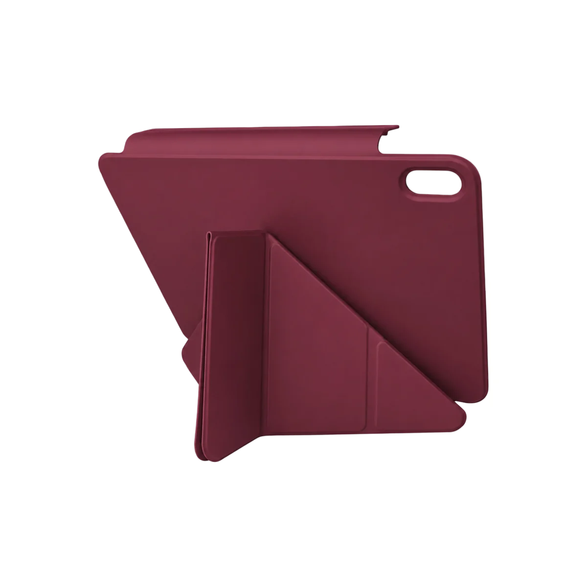 iPad 2025 10.9 10.Nesil (A16) Edz Manyetik Standlı Tablet Kılıfı - Mürdüm