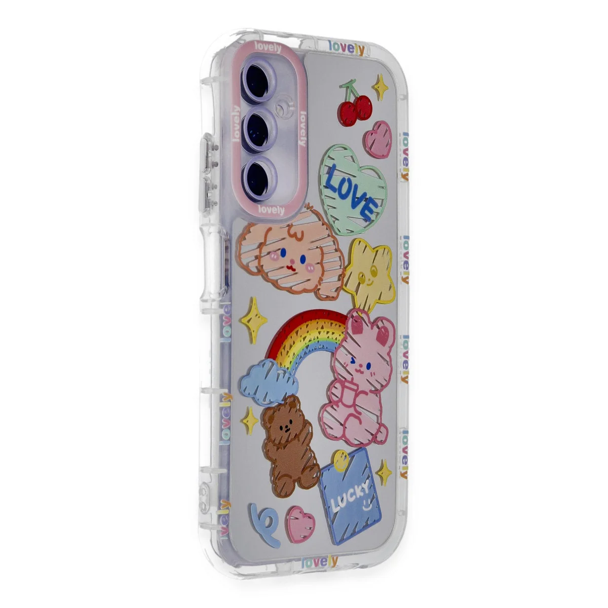 Galaxy A05S Kılıf Reflexion Desenli Kapak - Desen 4