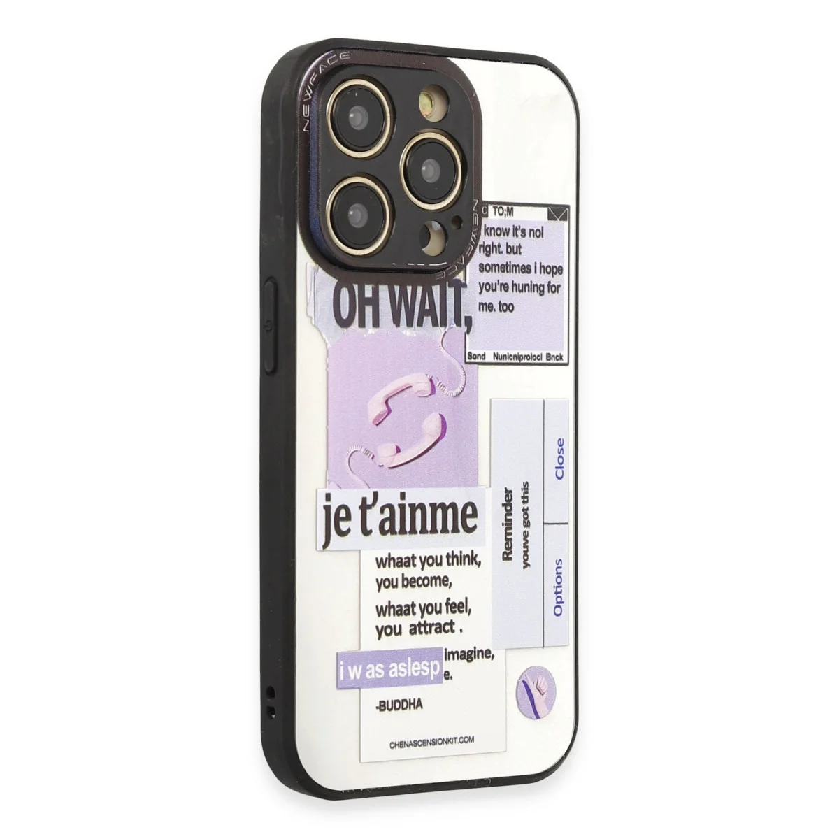 iPhone 12 Pro Max Kılıf Mirror Desenli Kapak - Mirror - 4
