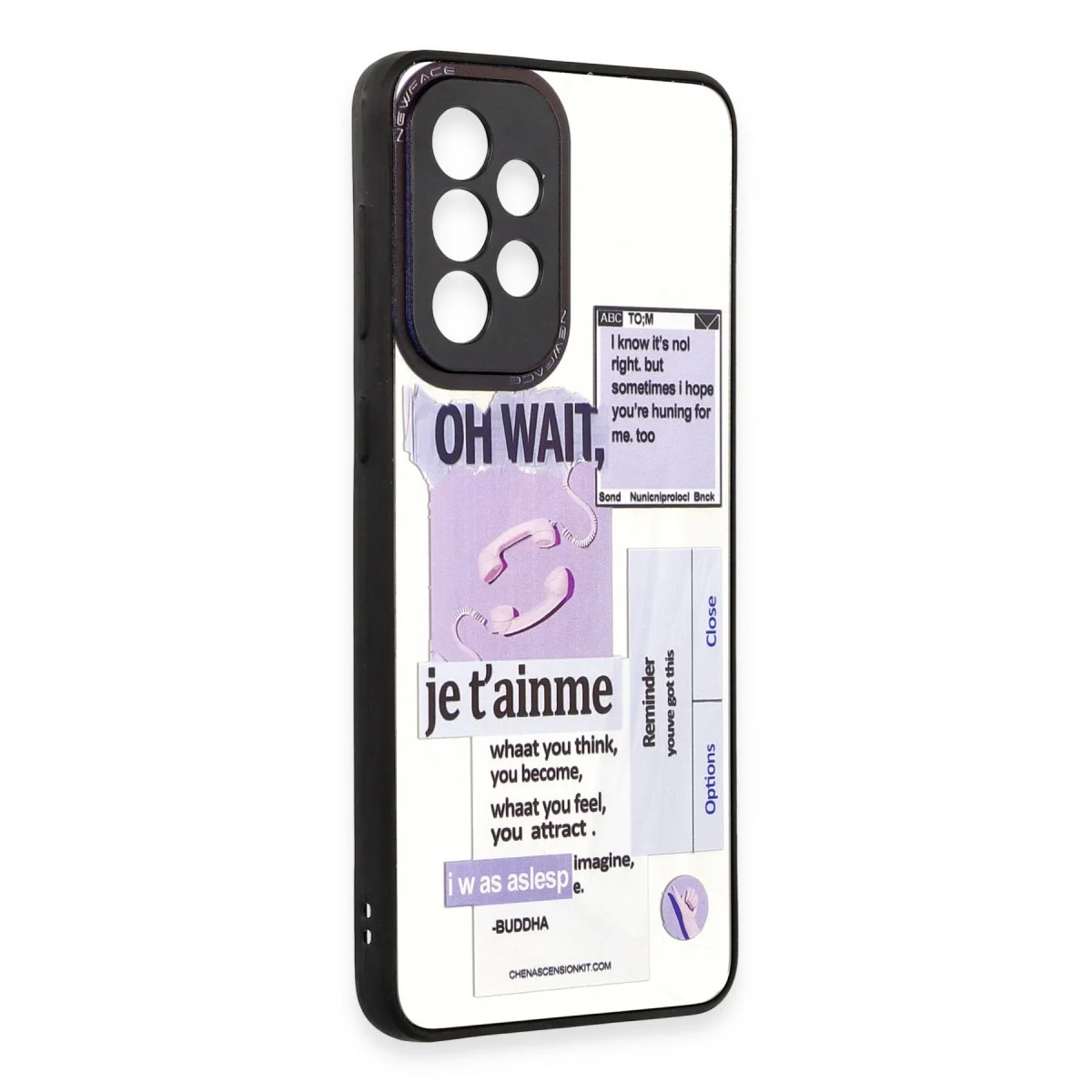 Galaxy A73 5G Kılıf Mirror Desenli Kapak - Mirror - 4