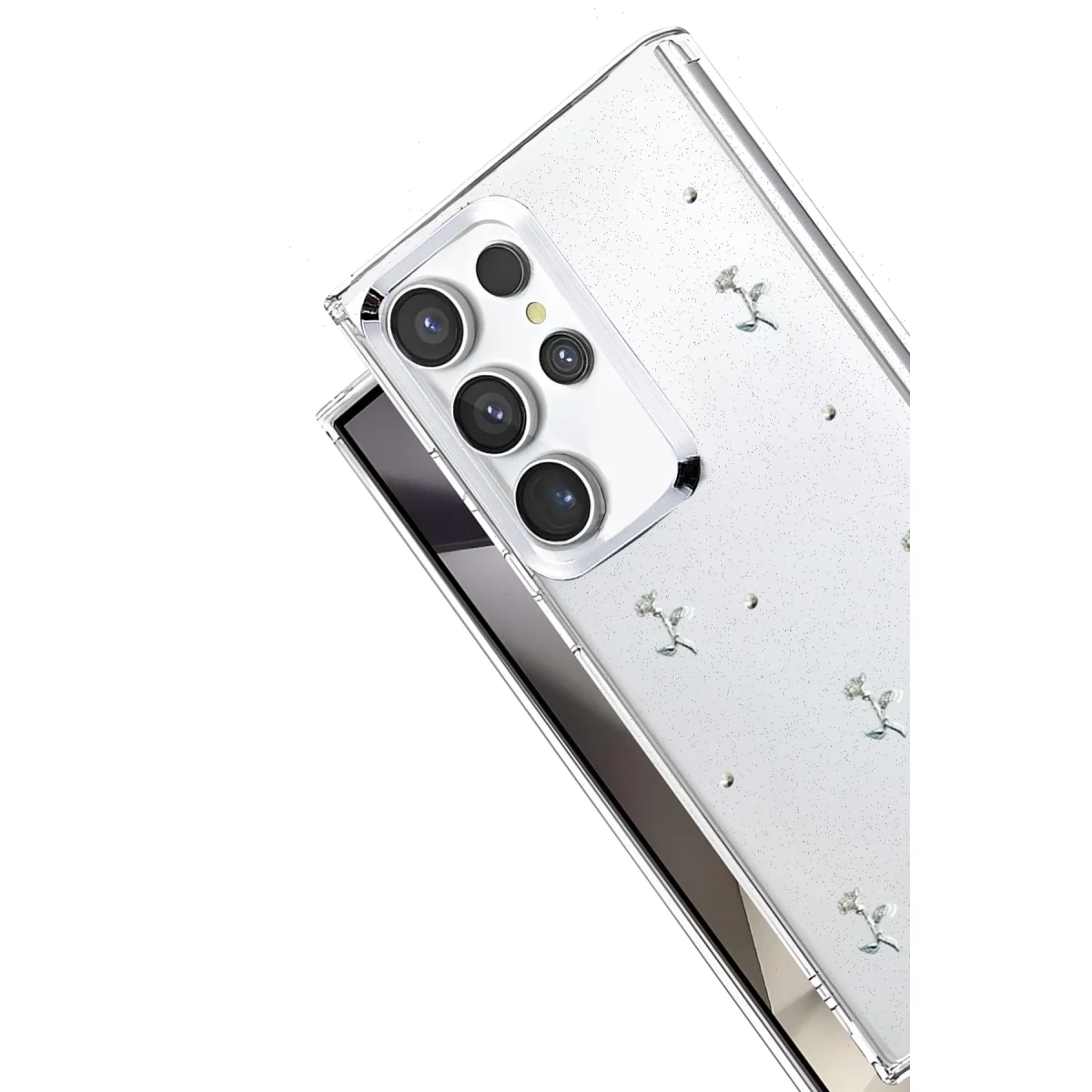 Galaxy S24 Ultra Fiyonk Desenli Kapak - Desen 4
