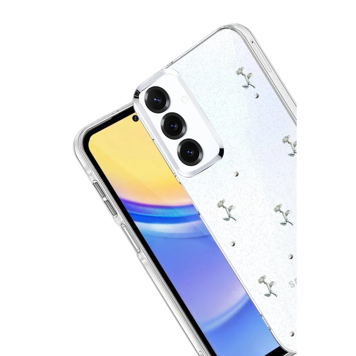 Galaxy S25 Plus Fiyonk Desenli Kapak - Desen 4