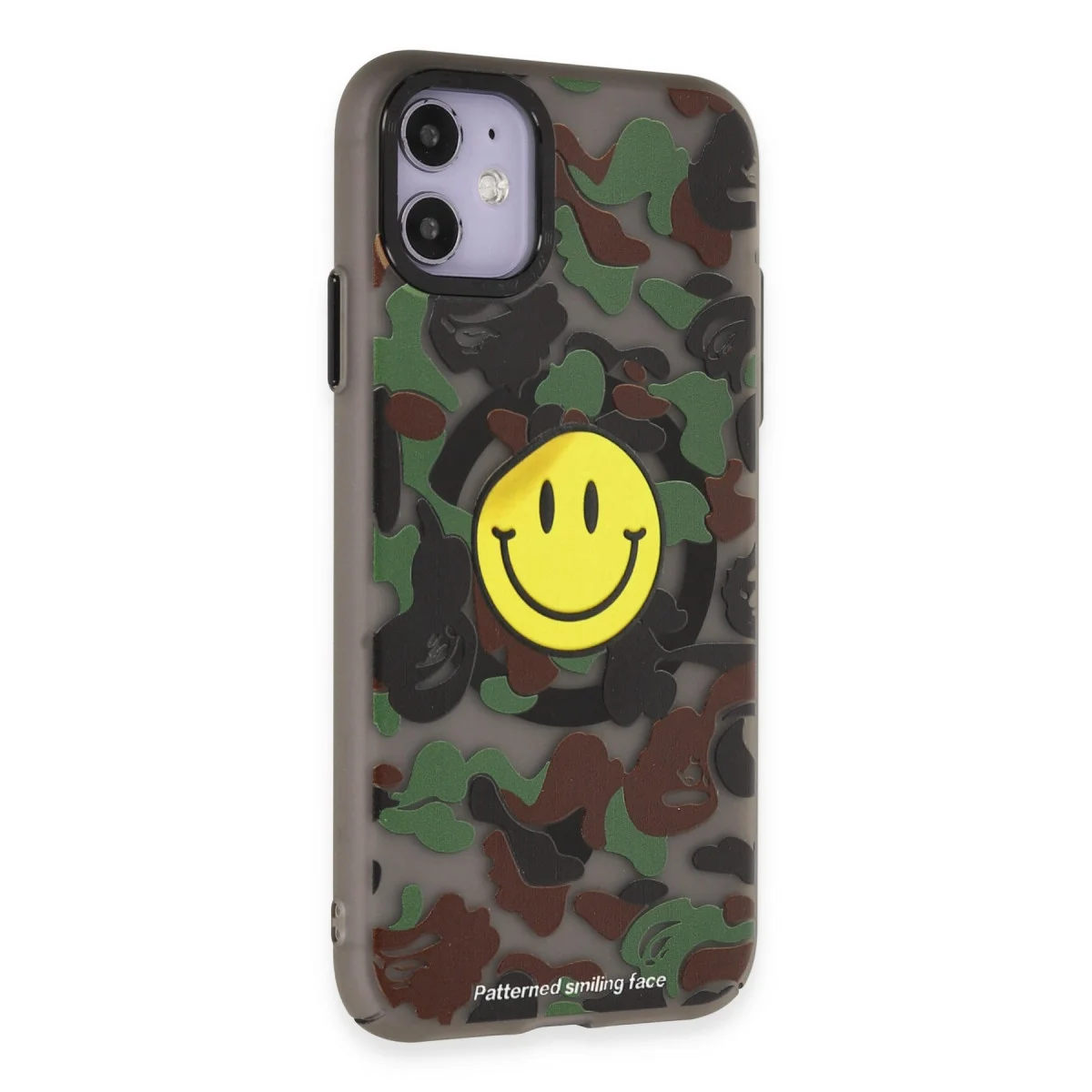 iPhone 11 Kılıf Apollo Magneticsafe Desenli Kapak - Apollo Siyah - 4