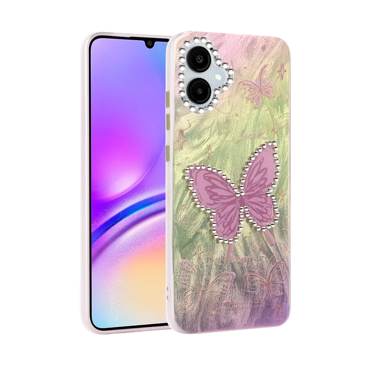 Galaxy A06 Kılıf Blade Aynalı Desenli Kapak - Desen 5