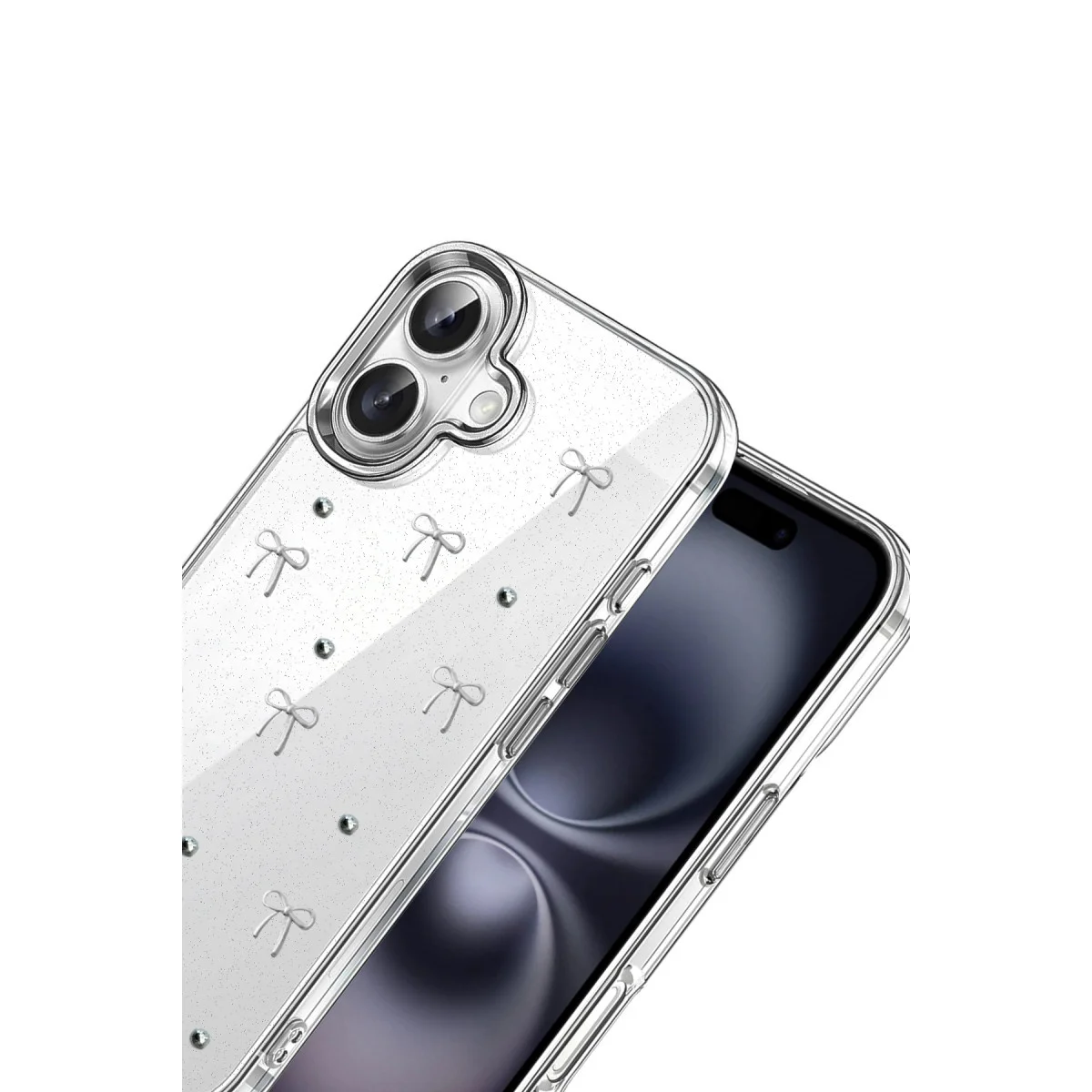 iPhone 16 Plus Fiyonk Desenli Kapak - Desen 5