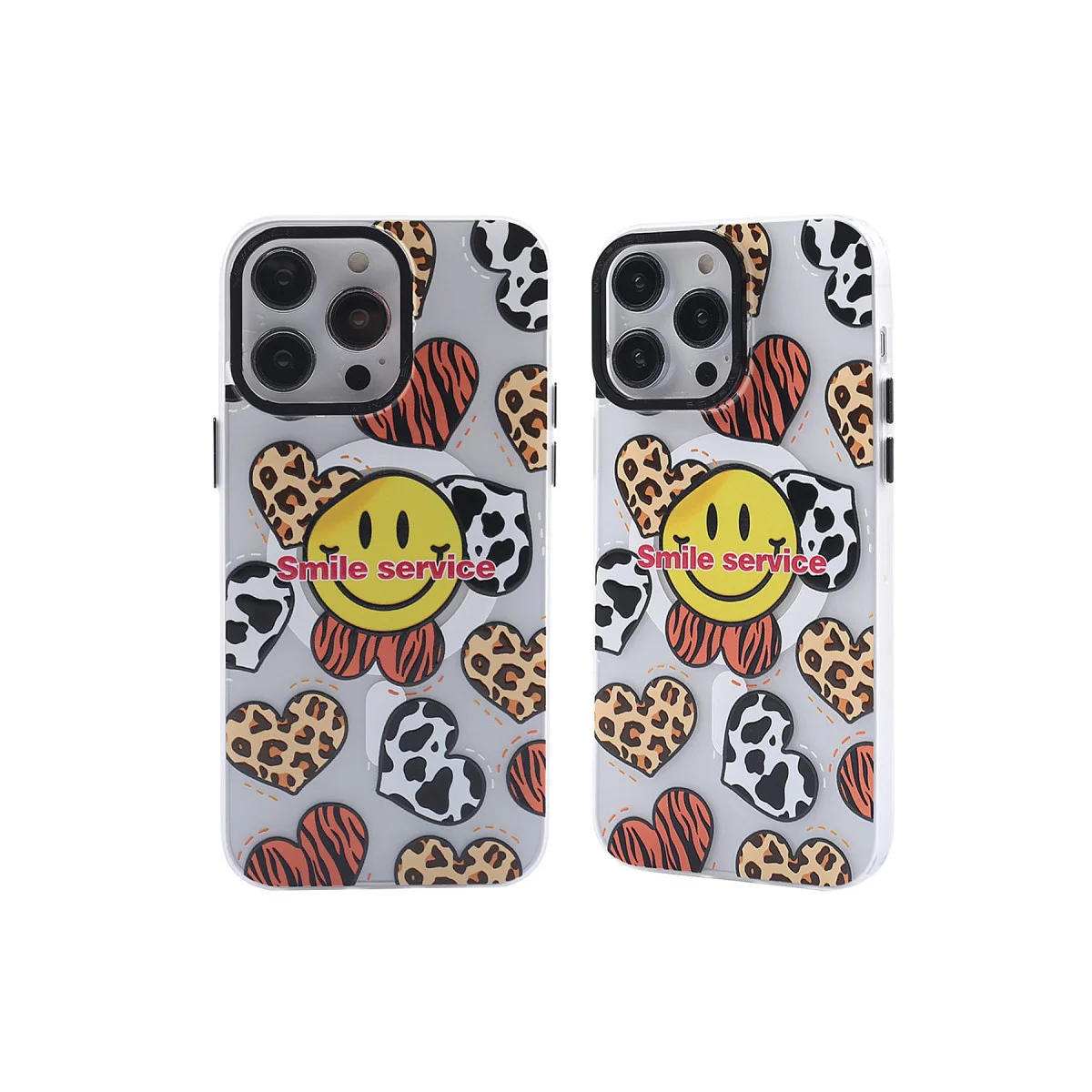 iPhone 12 Pro Max Kılıf Apollo Magneticsafe Desenli Kapak - Apollo Şeffaf - 2