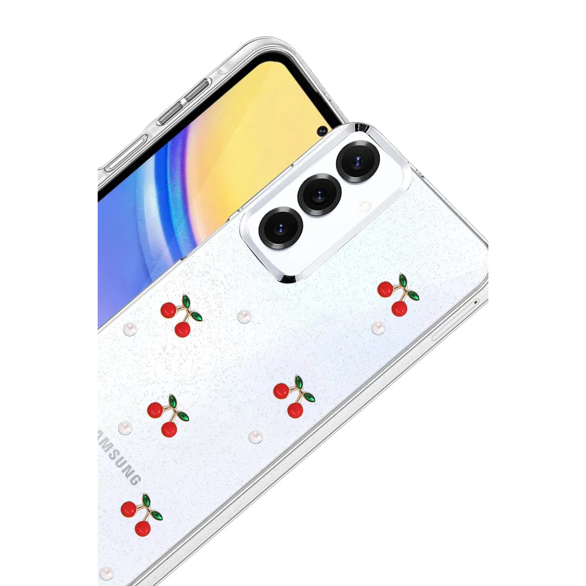 Galaxy S25 Fiyonk Desenli Kapak - Desen 9