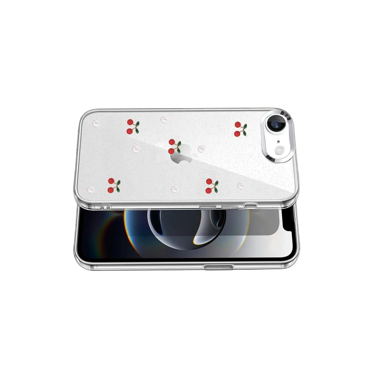 iPhone 16E Fiyonk Desenli Kapak - Desen 9