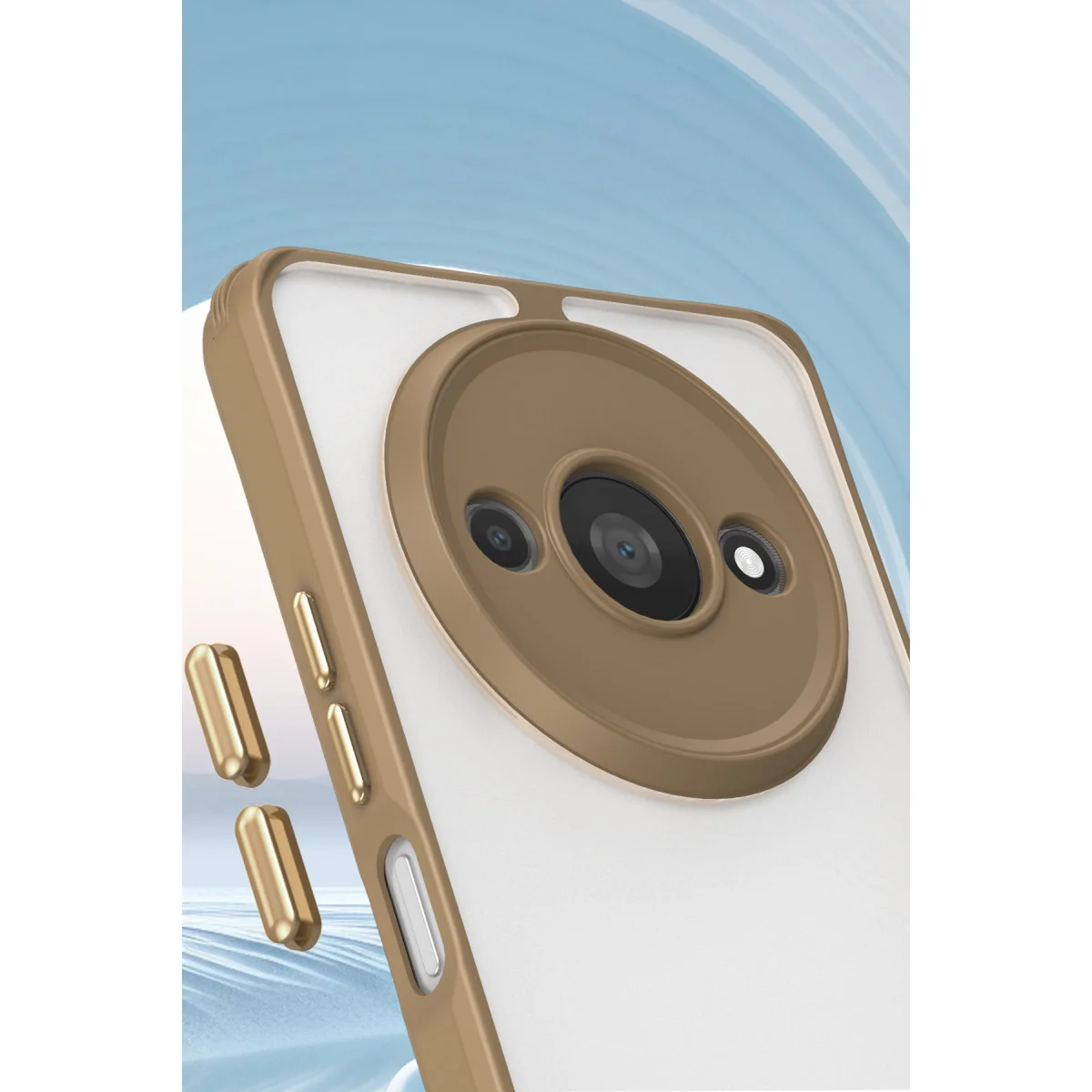 Redmi A3 4G Kılıf Penta Silikon Kılıf - Titan Gri