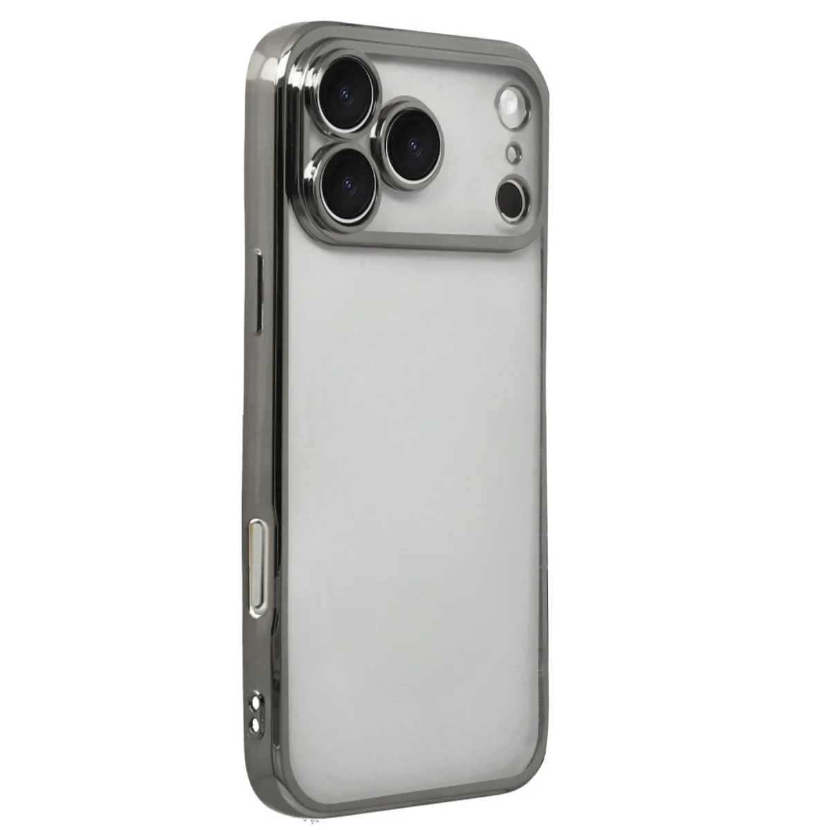 iPhone 17 Pro Razer Lensli Silikon - Titan Gri