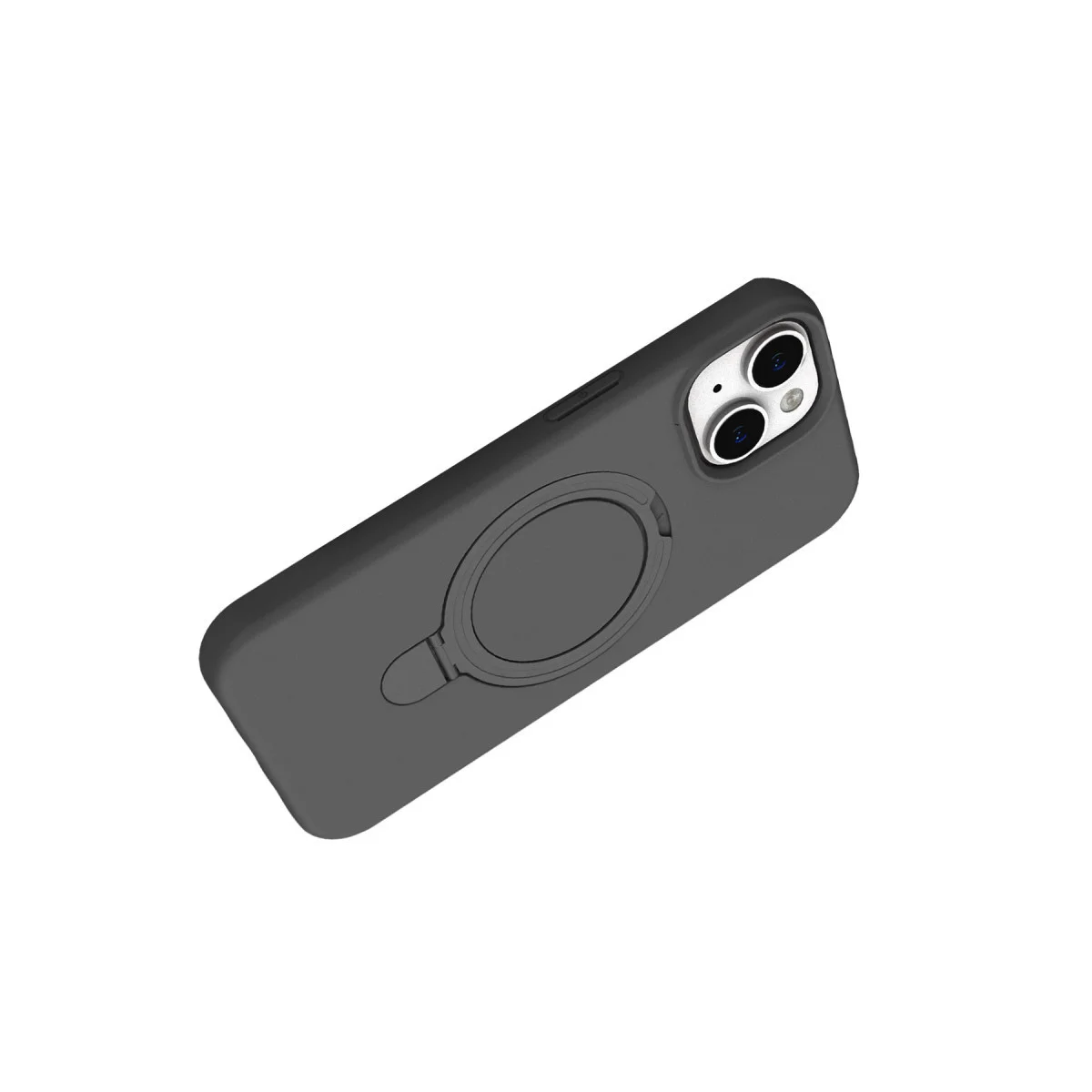 iPhone 15 Plus Regal Magsafe Standlı Kapak - Titan Gri