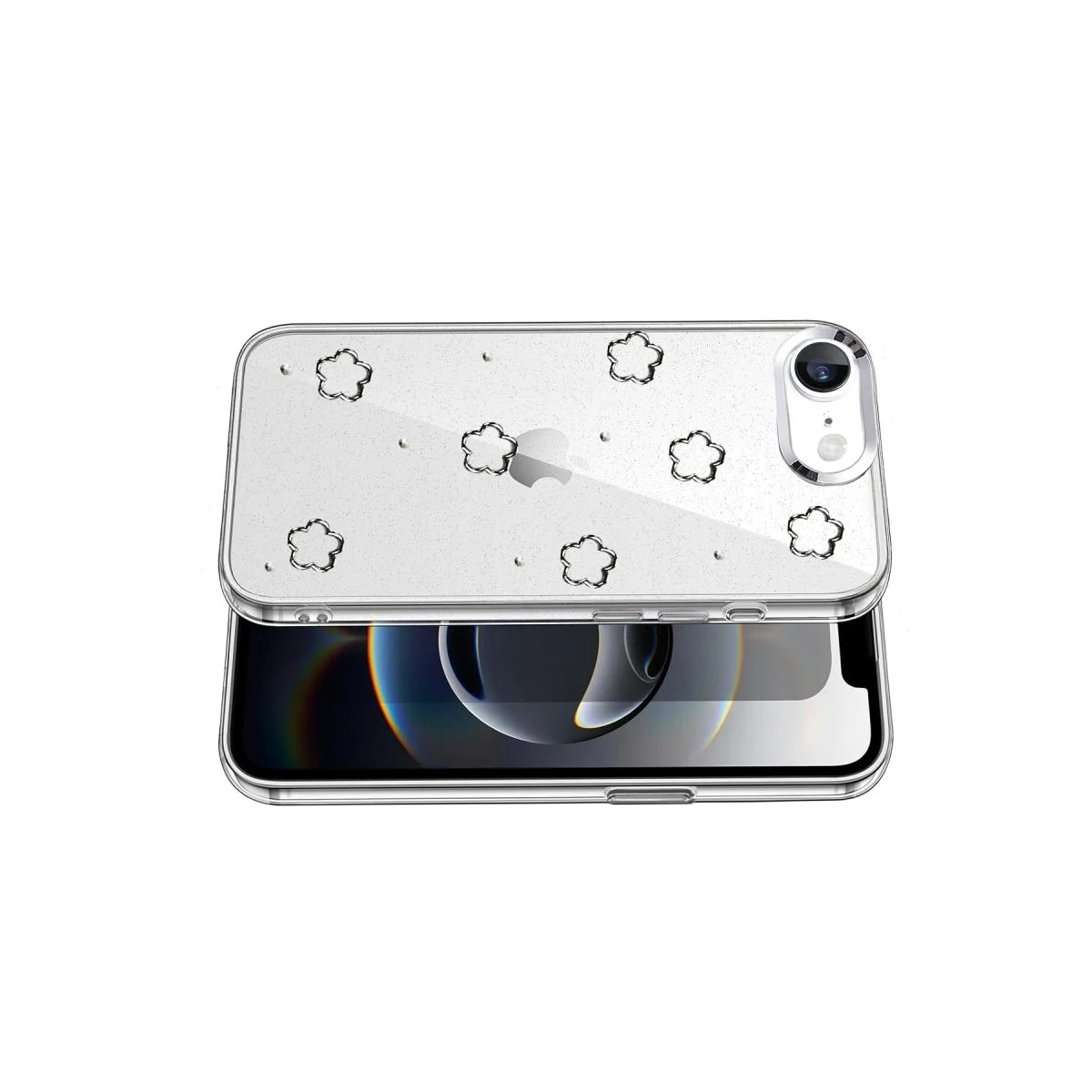 iPhone 16E Fiyonk Desenli Kapak - Desen 2