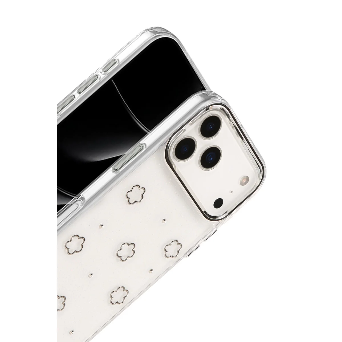 iPhone 17 Pro Fiyonk Desenli Kapak - Desen 2