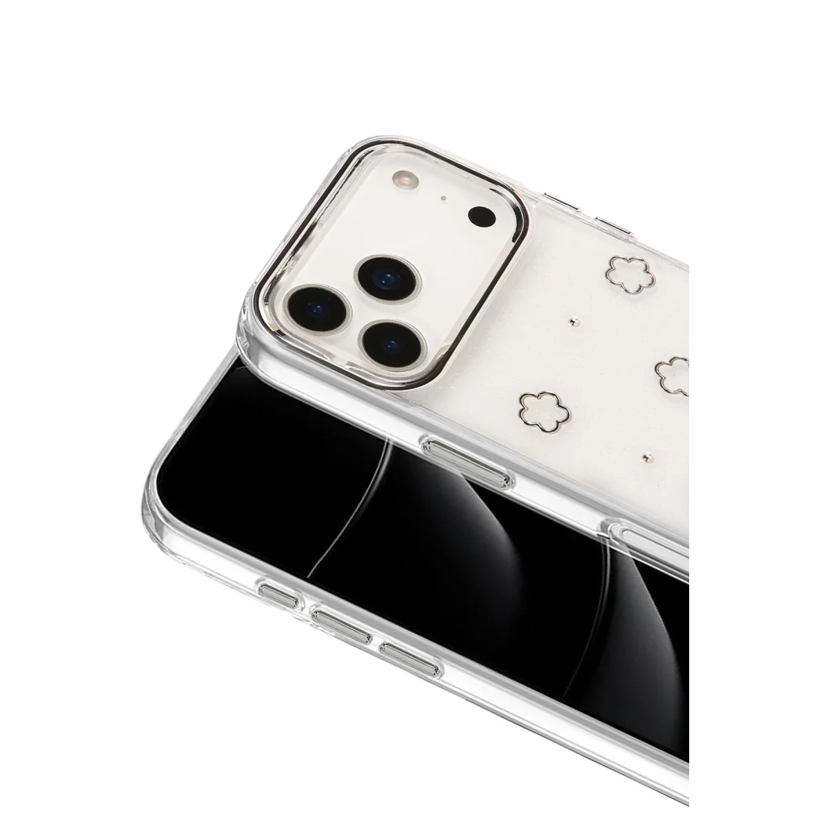 iPhone 17 Pro Fiyonk Desenli Kapak - Desen 2