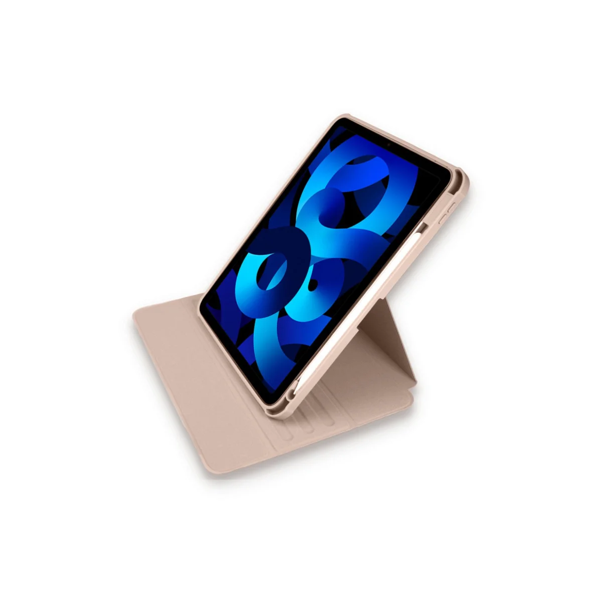 iPad 10.2 (7.nesil) Kılıf Starling 360 Kalemlikli Tablet Kılıf - Rose Gold