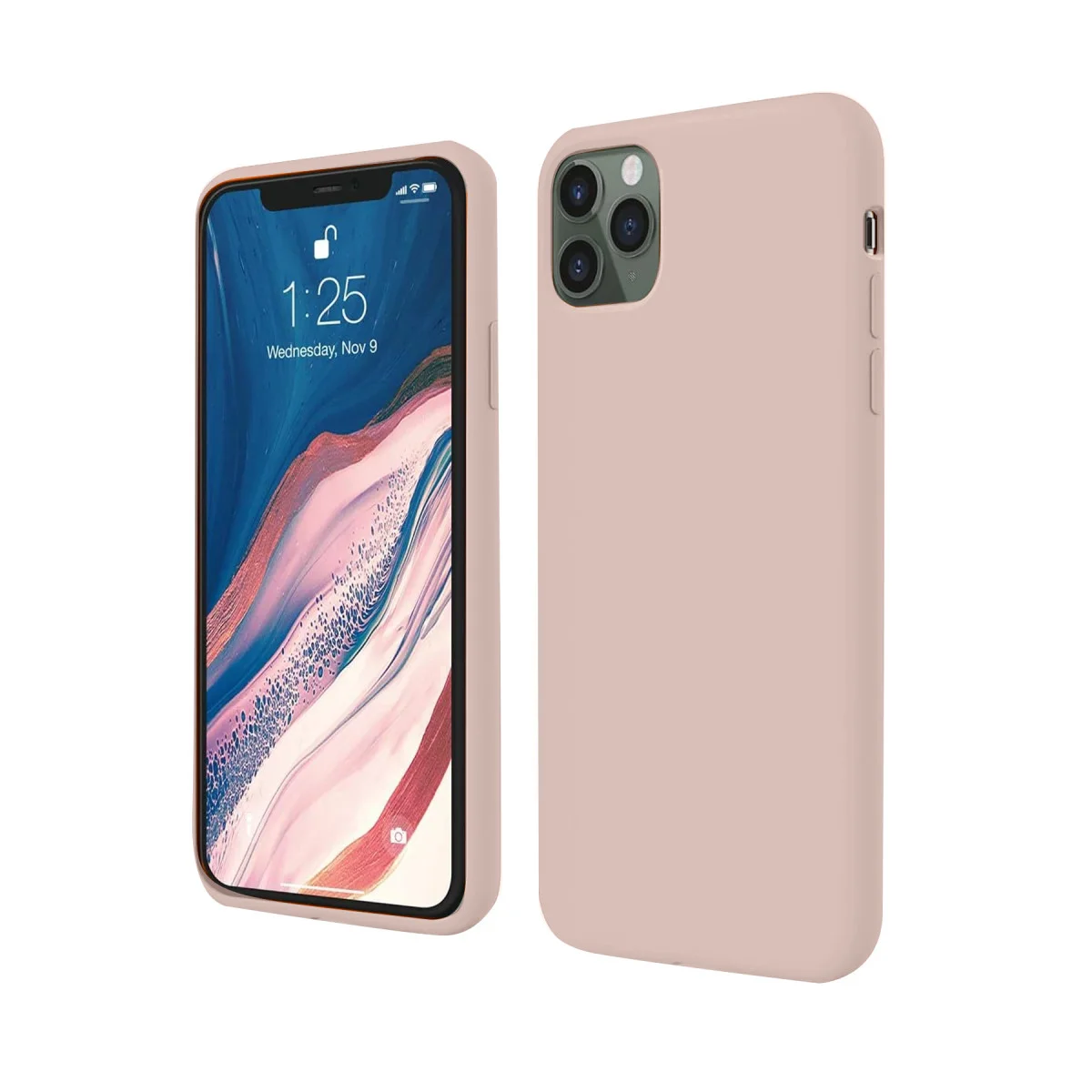 iPhone 11 Pro Kılıf First Silikon - Rose Gold