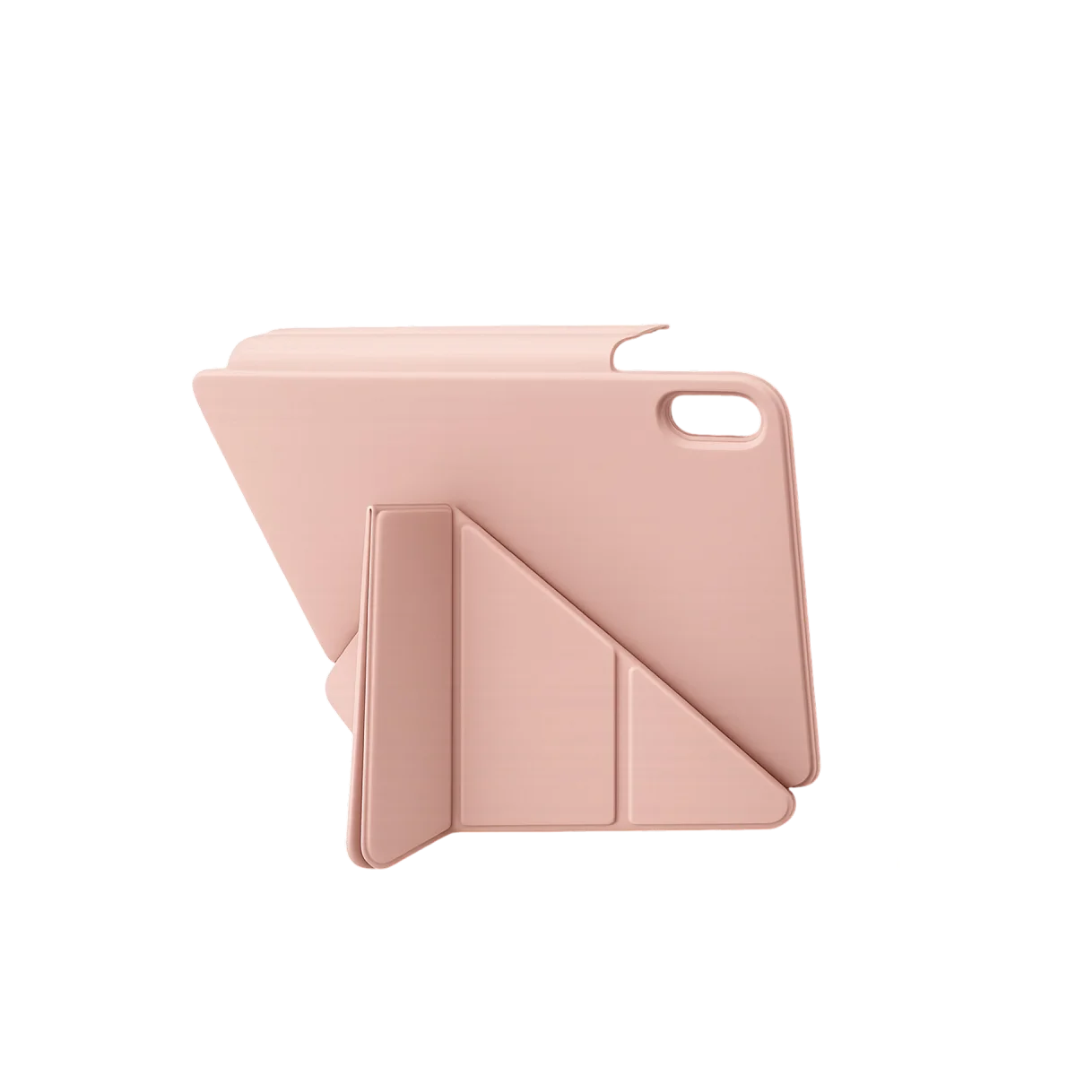iPad 2025 10.9 10.Nesil (A16) Edz Manyetik Standlı Tablet Kılıfı - Rose Gold