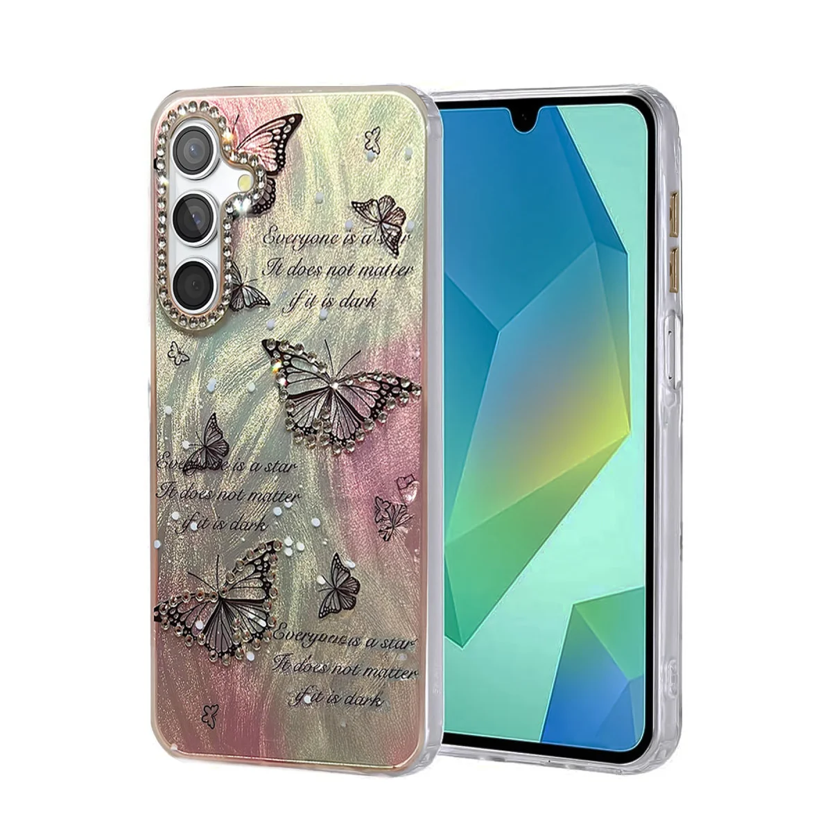 Galaxy A15 4G Kılıf Blade Aynalı Desenli Kapak - Desen 6