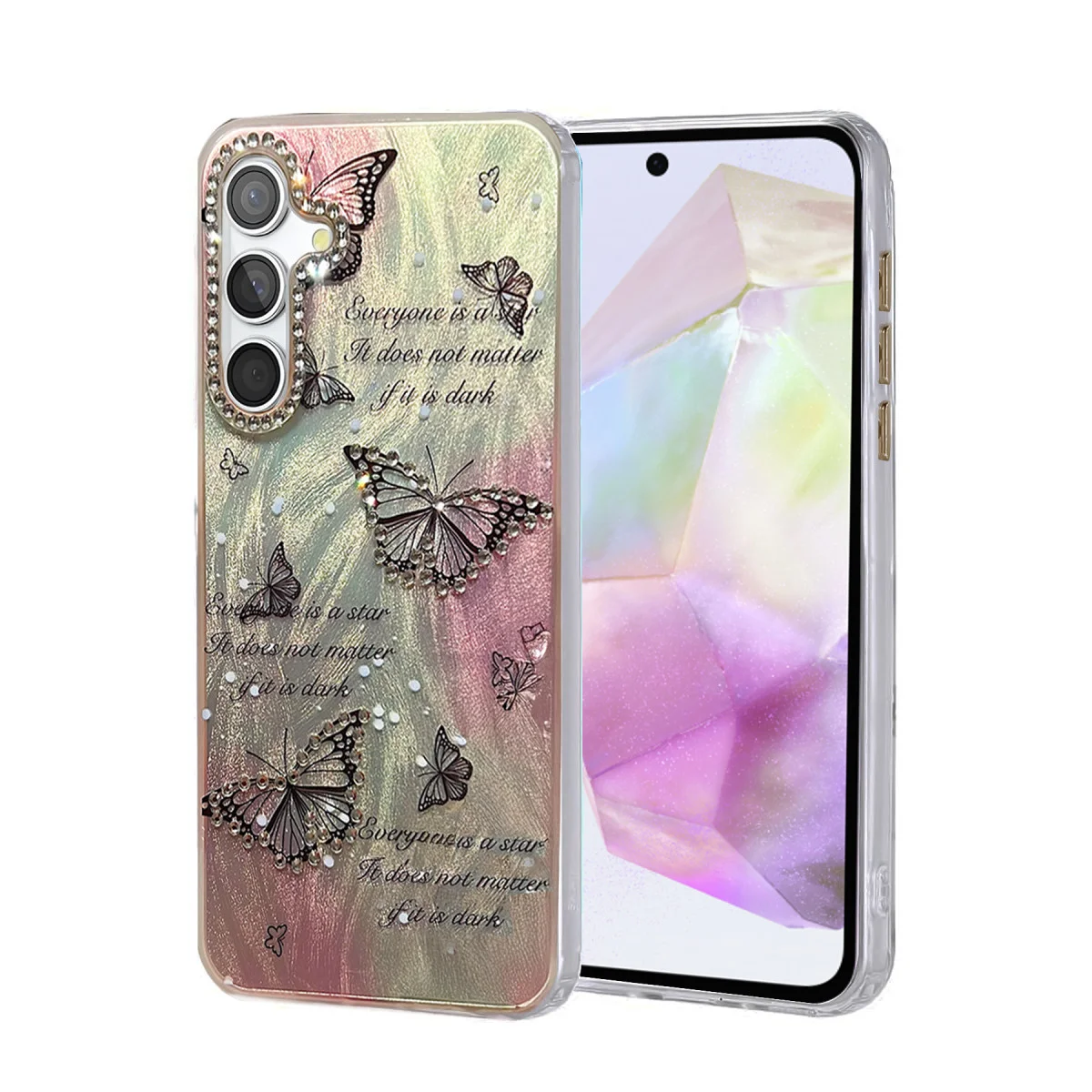 Galaxy A35 5G Kılıf Blade Aynalı Desenli Kapak - Desen 6