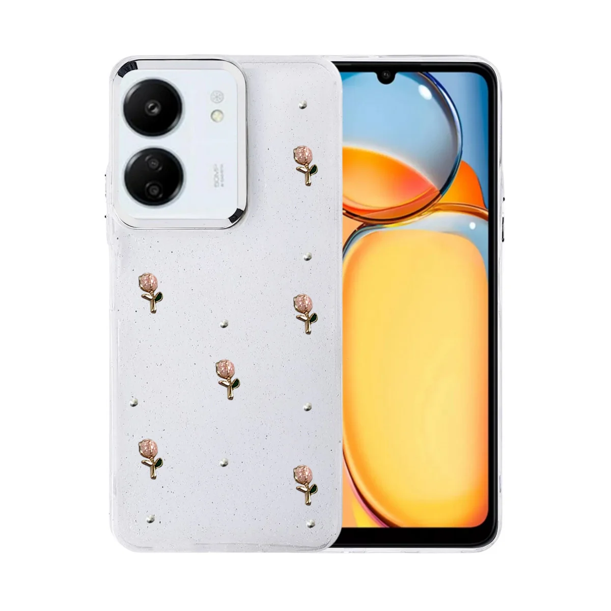 Redmi 13C Fiyonk Desenli Kapak - Desen 6