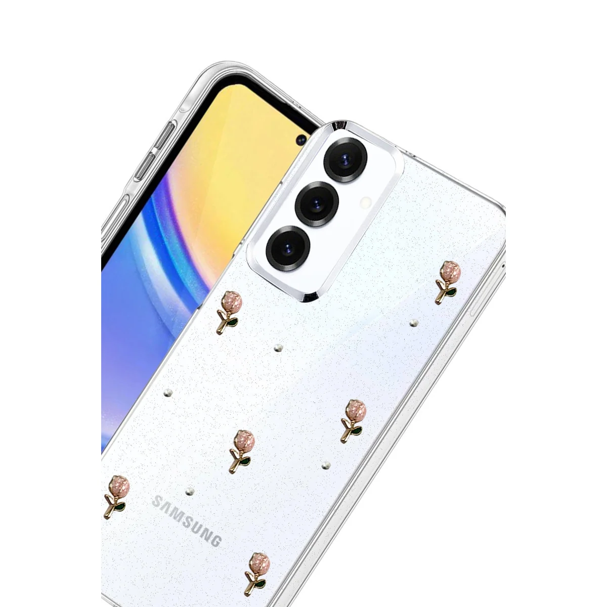 Galaxy S24 FE Fiyonk Desenli Kapak - Desen 6