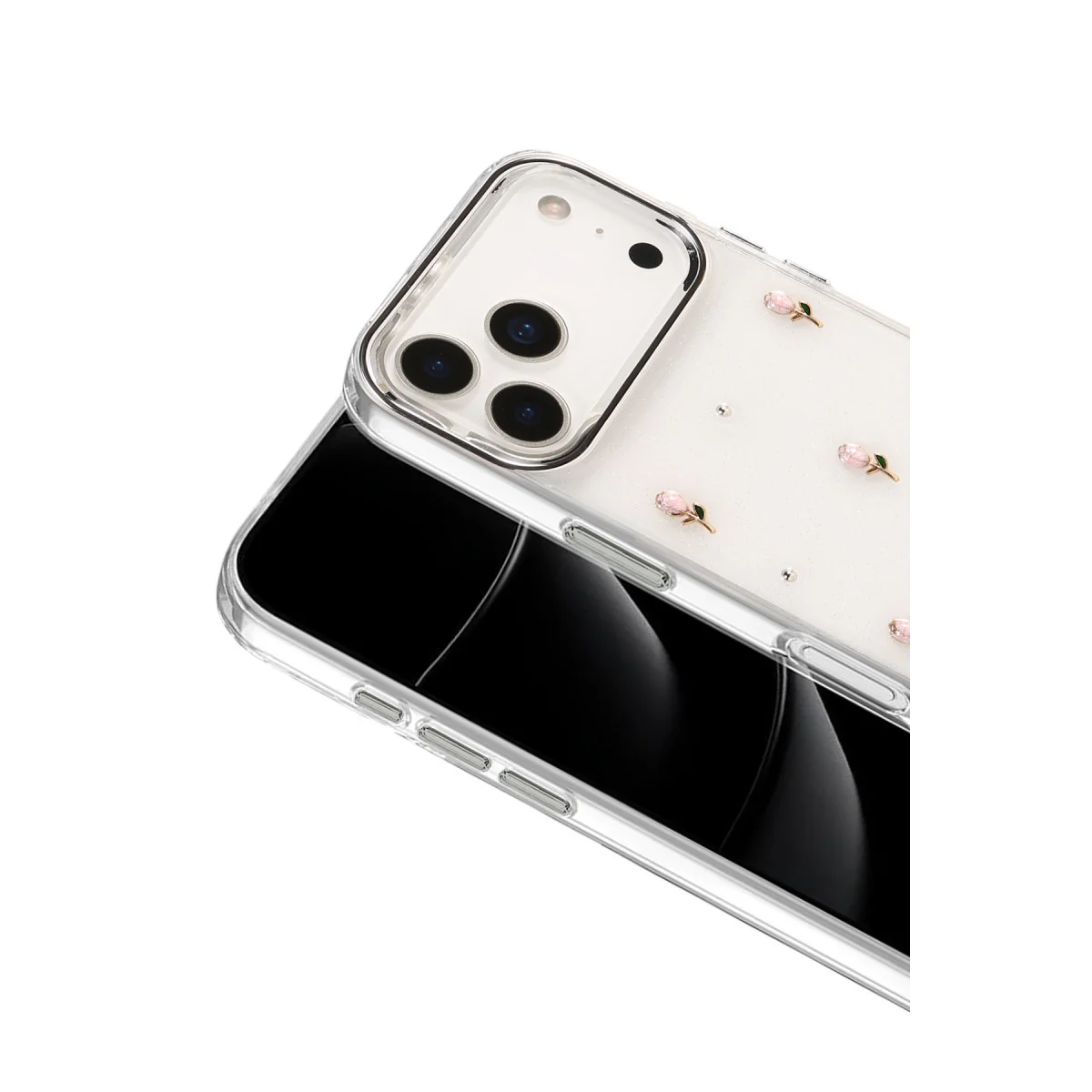 iPhone 17 Pro Max Fiyonk Desenli Kapak - Desen 6