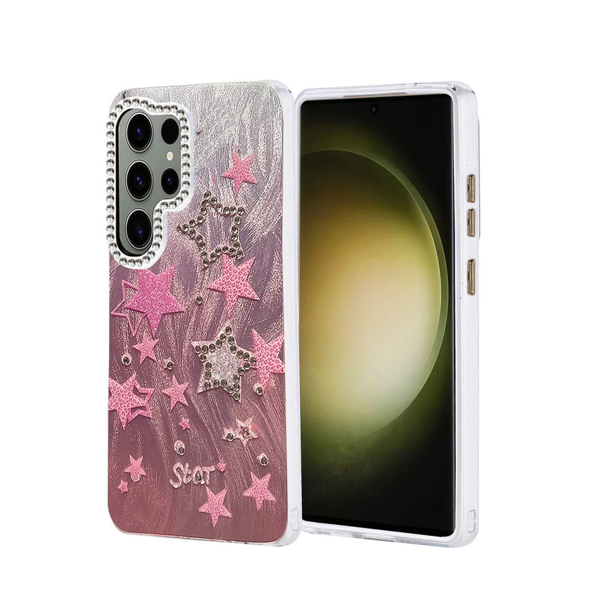 Galaxy S25 Ultra Kılıf Blade Aynalı Desenli Kapak - Desen 7