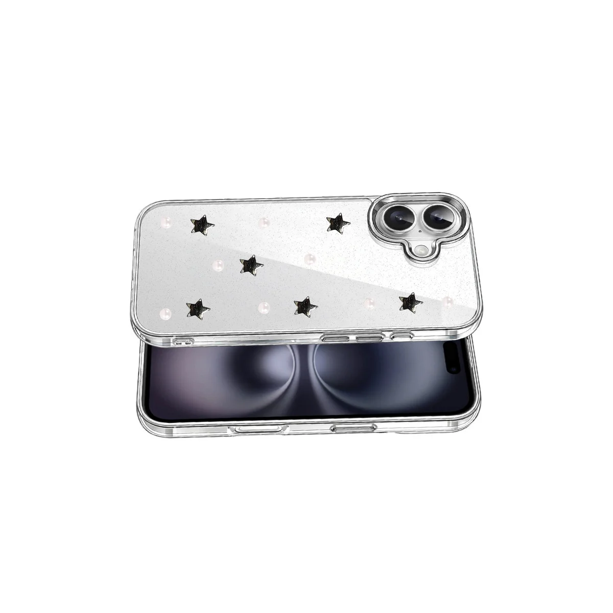 iPhone 16 Fiyonk Desenli Kapak - Desen 7